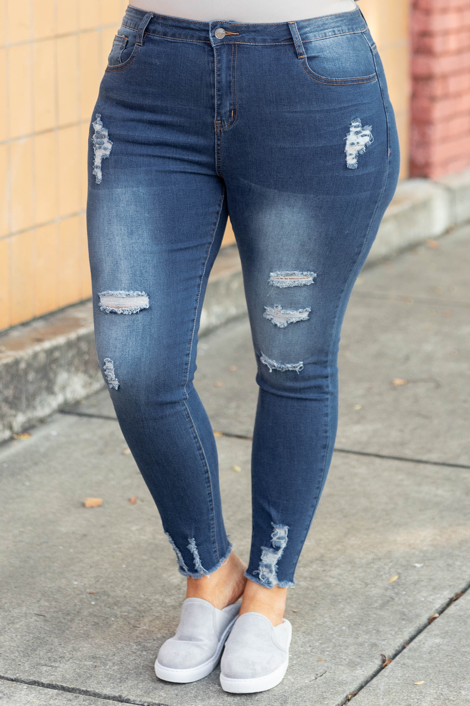 Roam With You Jeans, Blue - Giverhouse