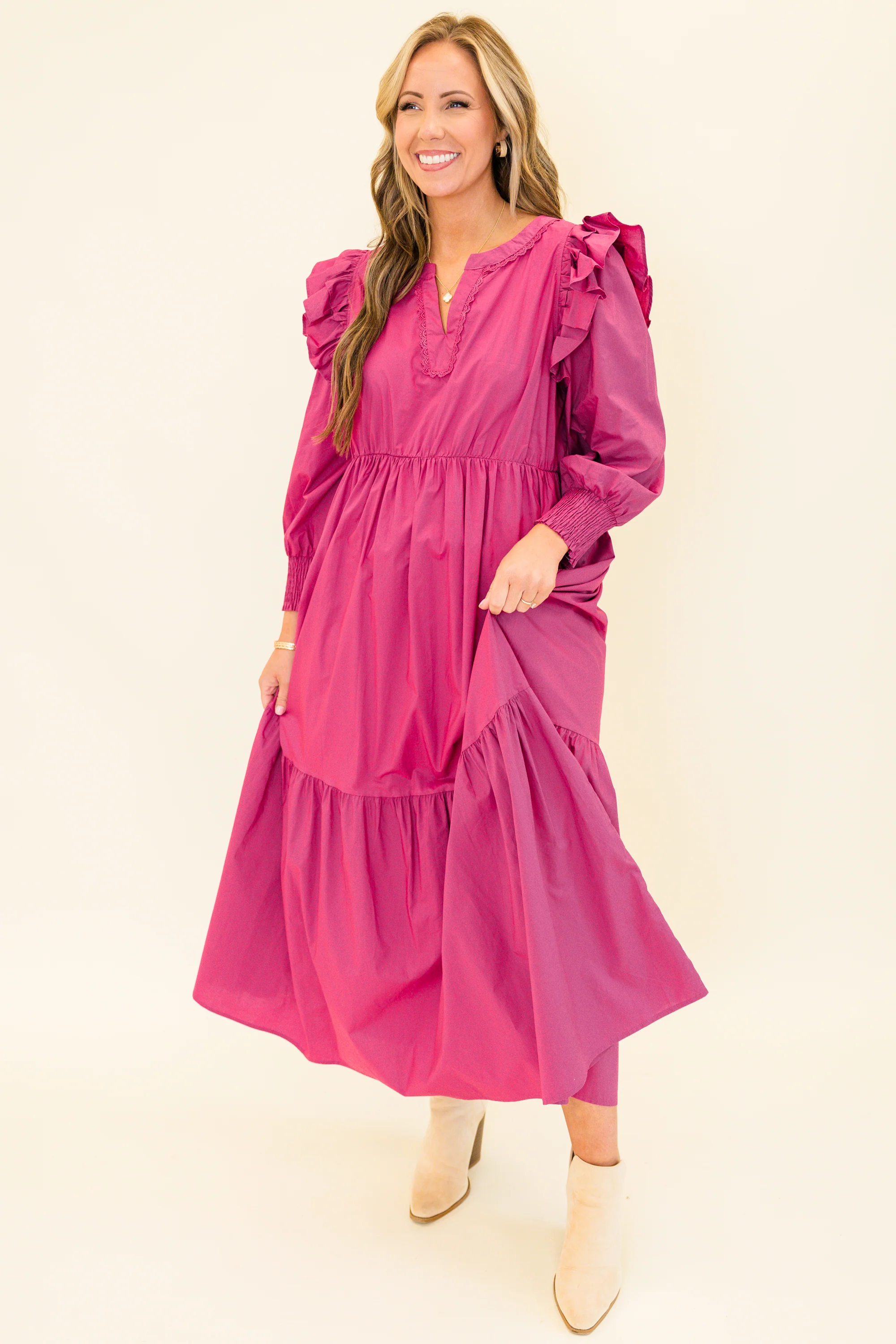 Journey Of Us Maxi Dress, Pink - Giverhouse