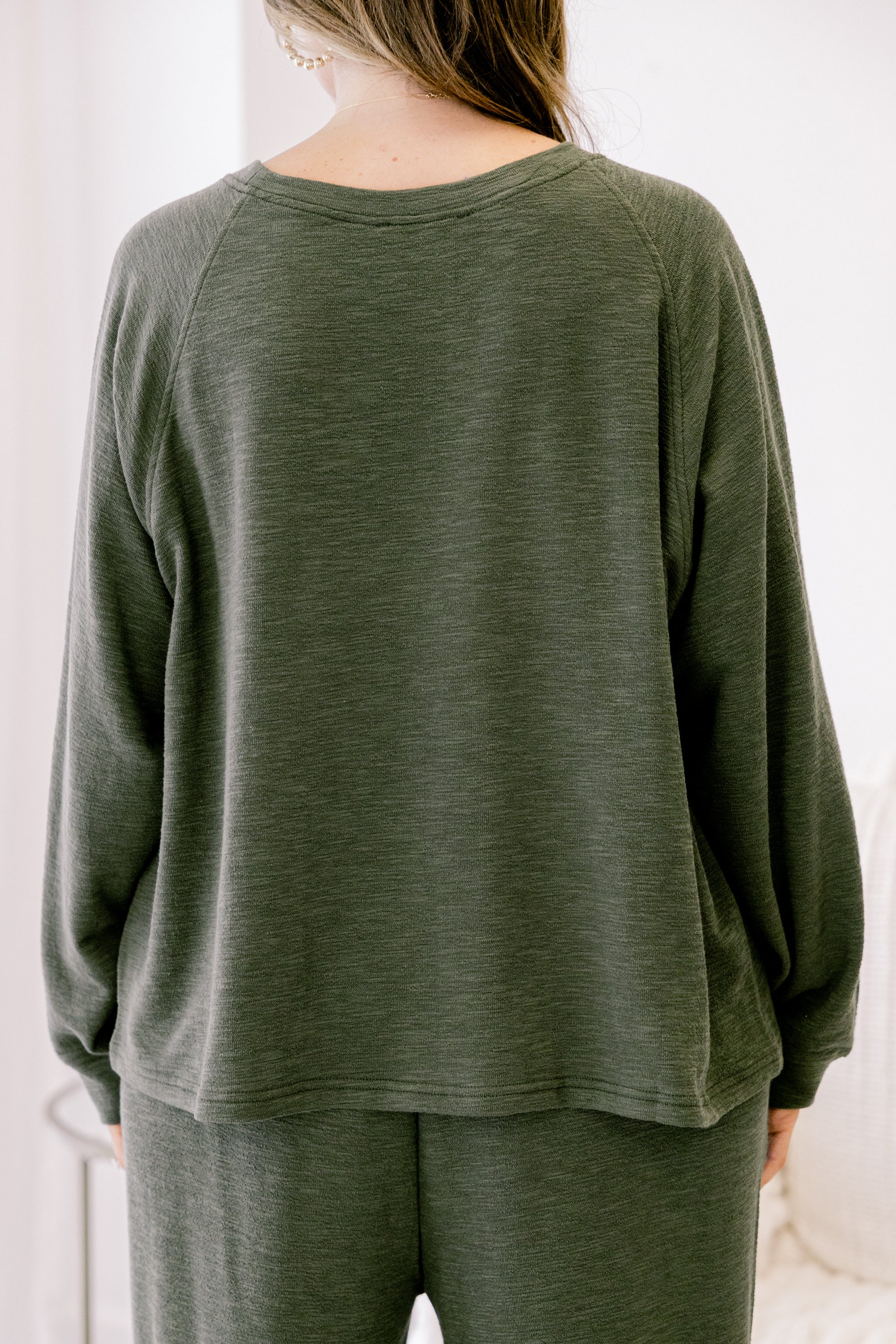 Lazy Saturday Nights Set, Dark Olive - Giverhouse