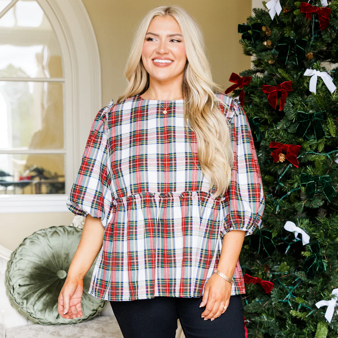 Time Of Year Top, White - Giverhouse