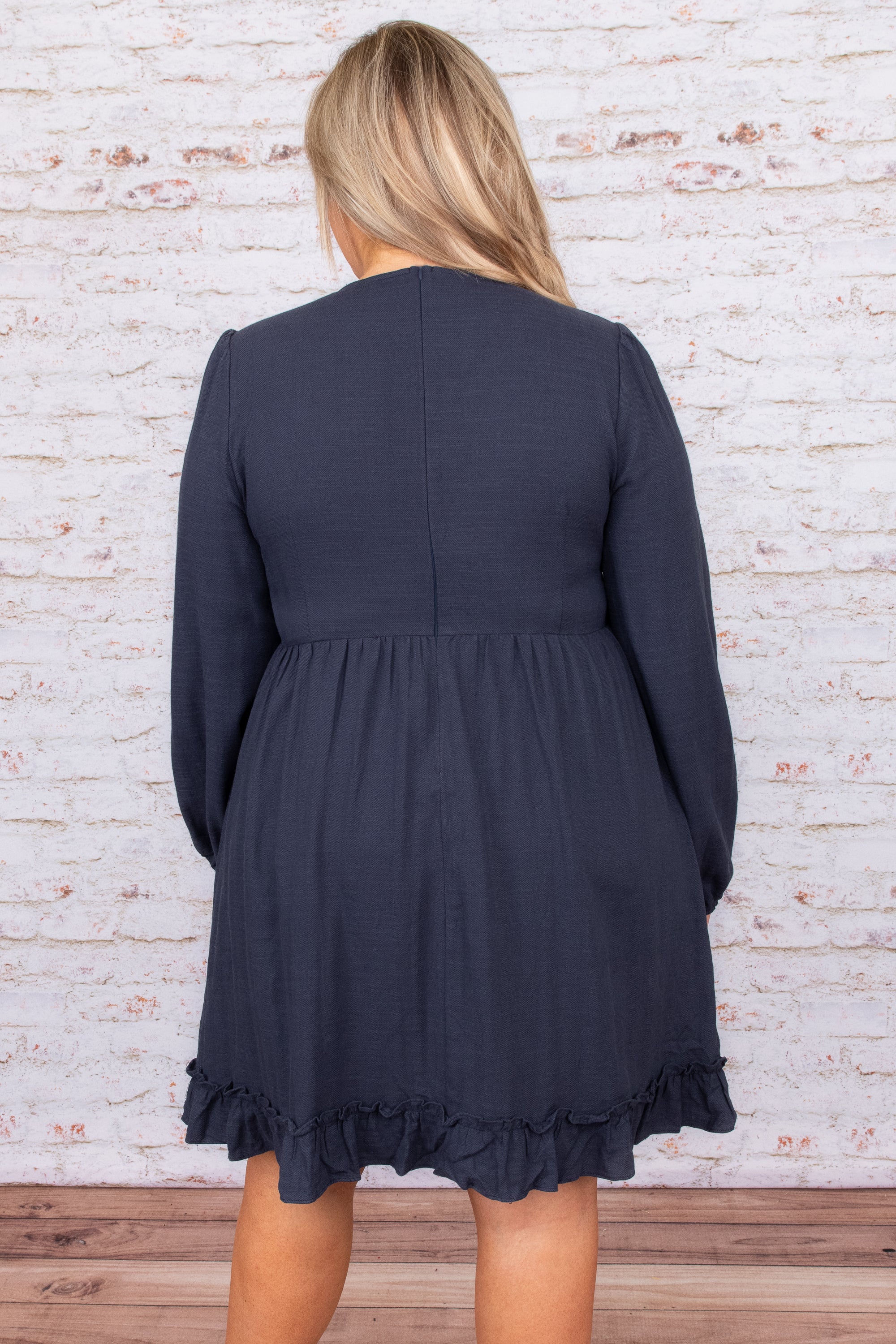 Tender Love Dress, Navy - Giverhouse
