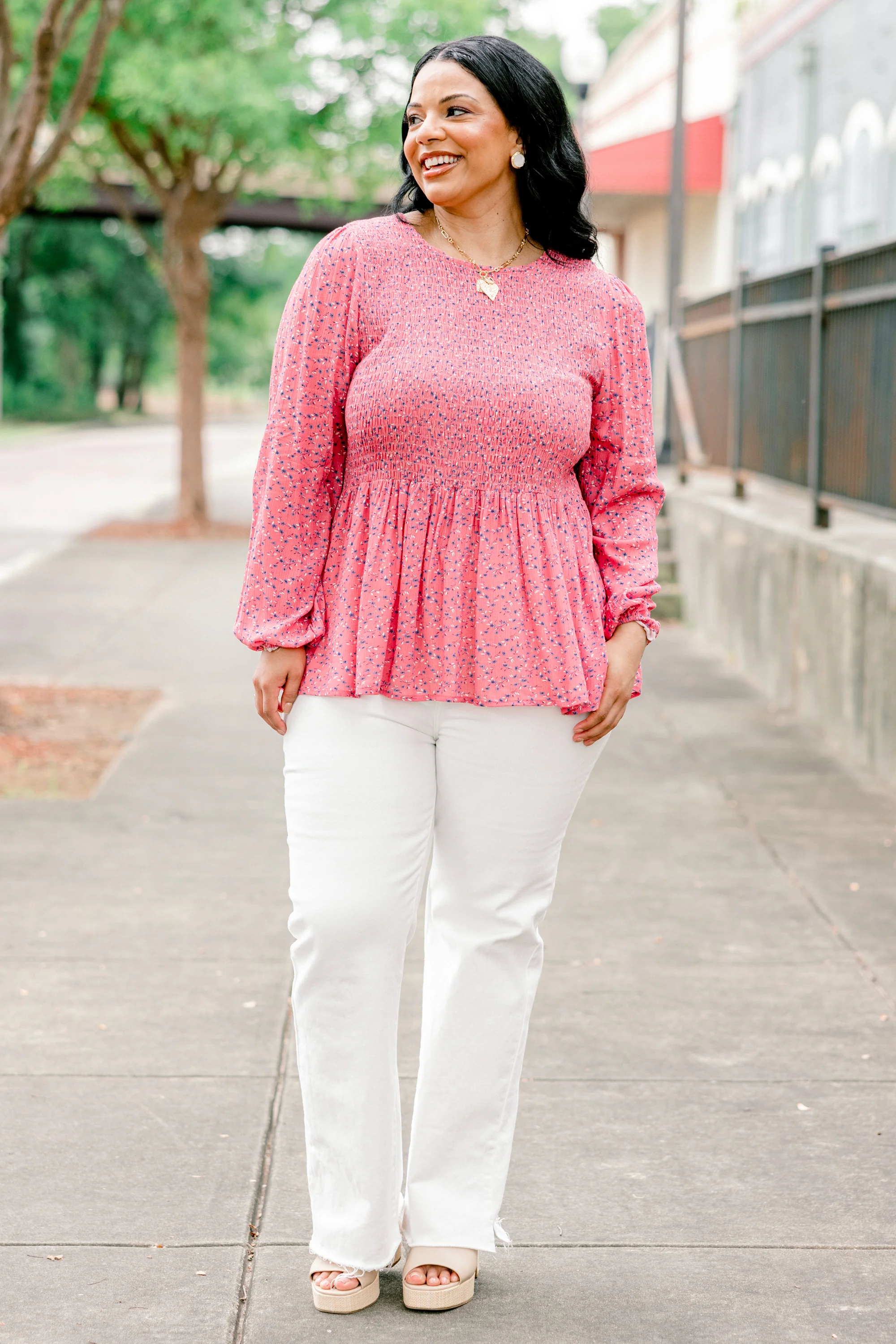 Wallflower Kisses Top, Dusty Rose - Giverhouse