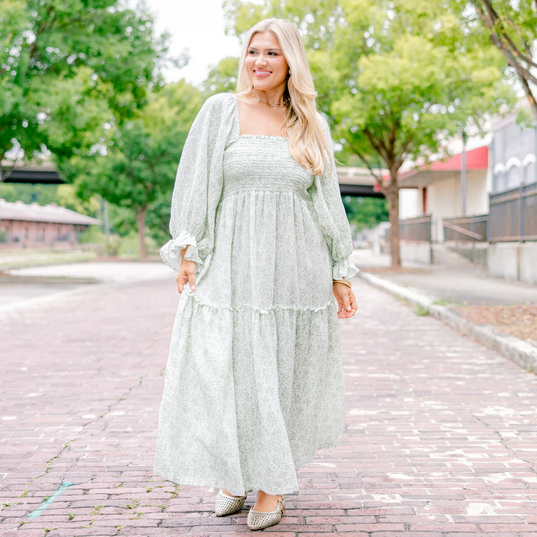 Positive Passions Dress, Green - Giverhouse