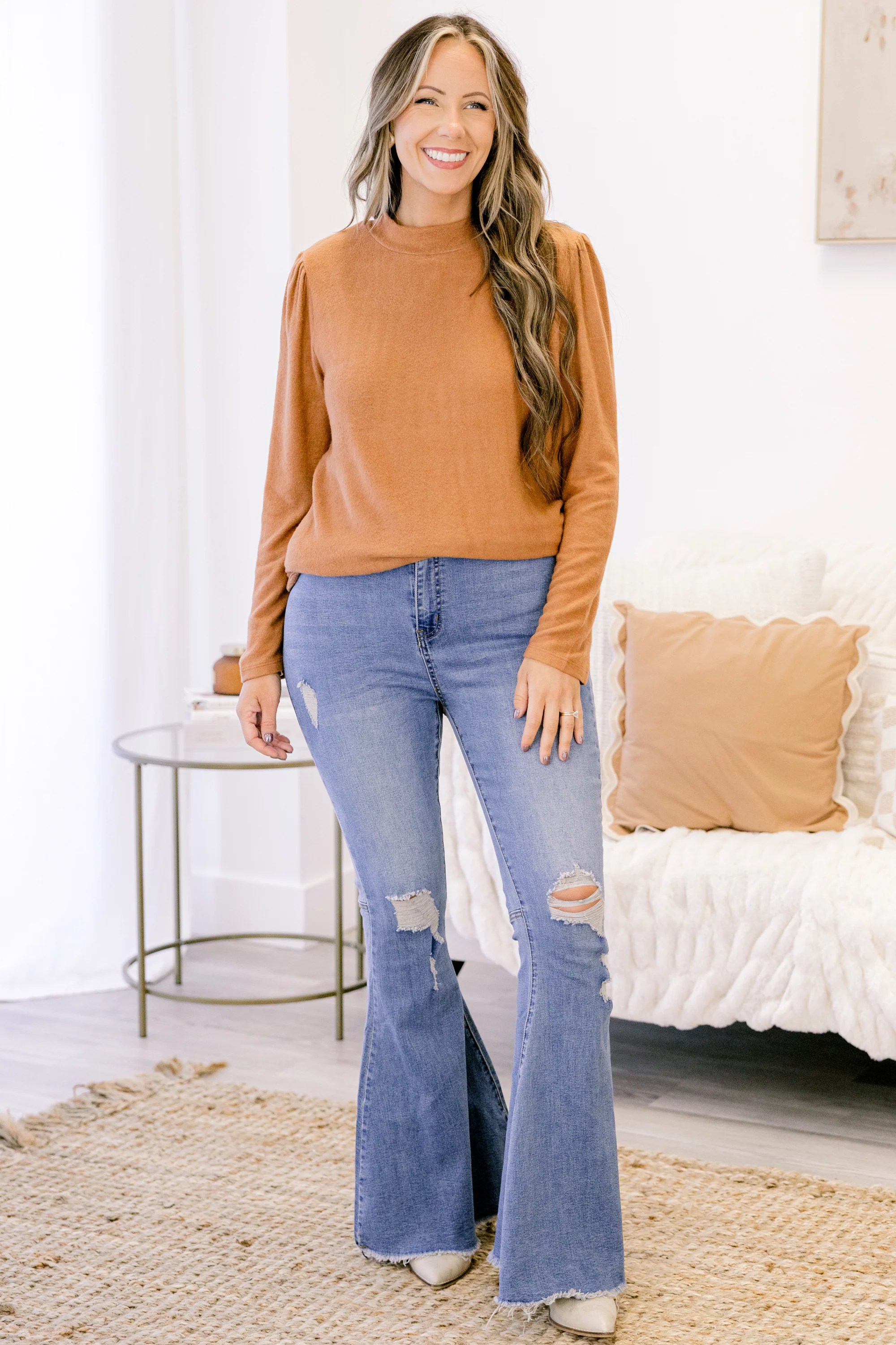 Flare To Dare Jeans, Medium Wash - Giverhouse