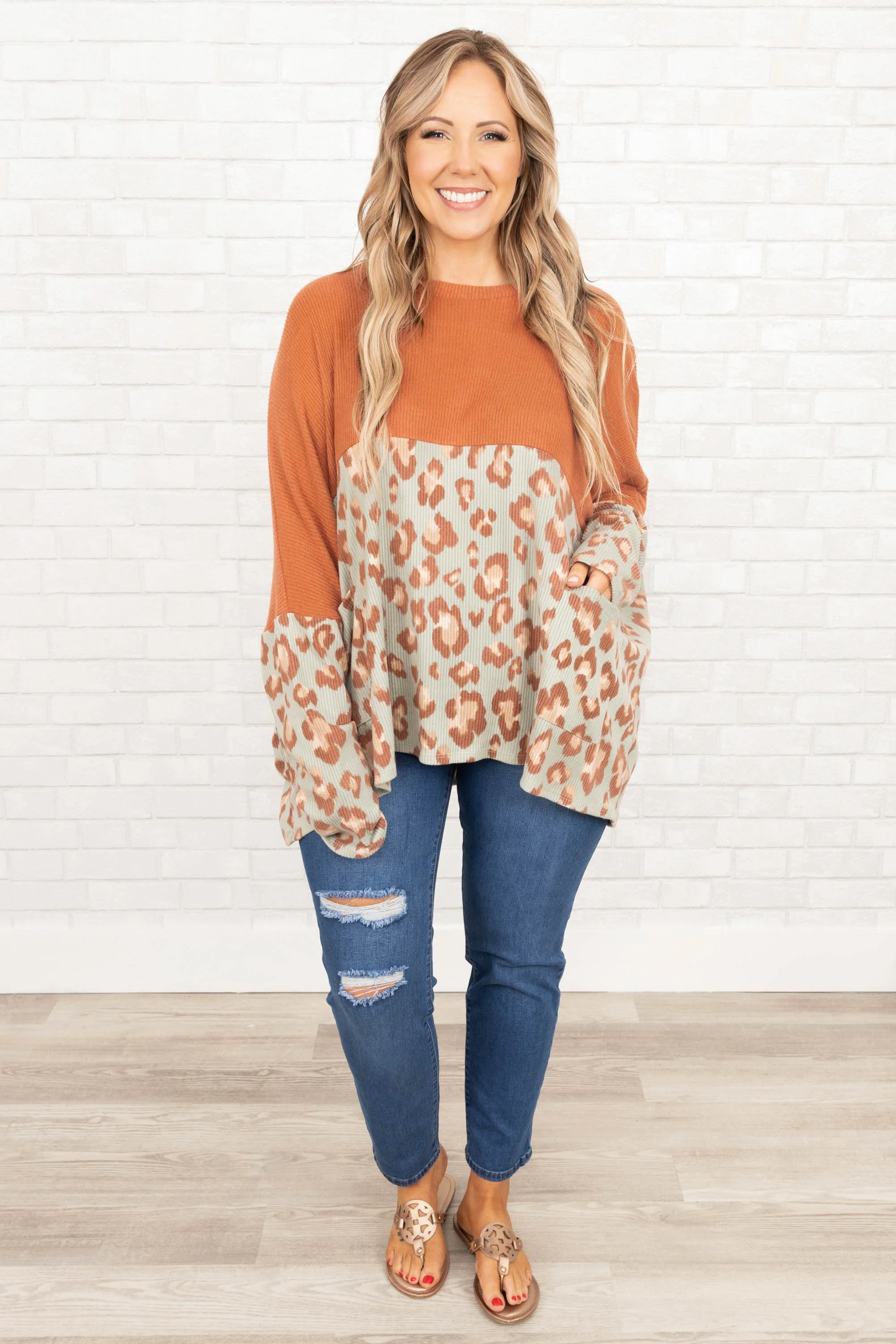 Naturally You Jeggings, Medium Wash - Giverhouse