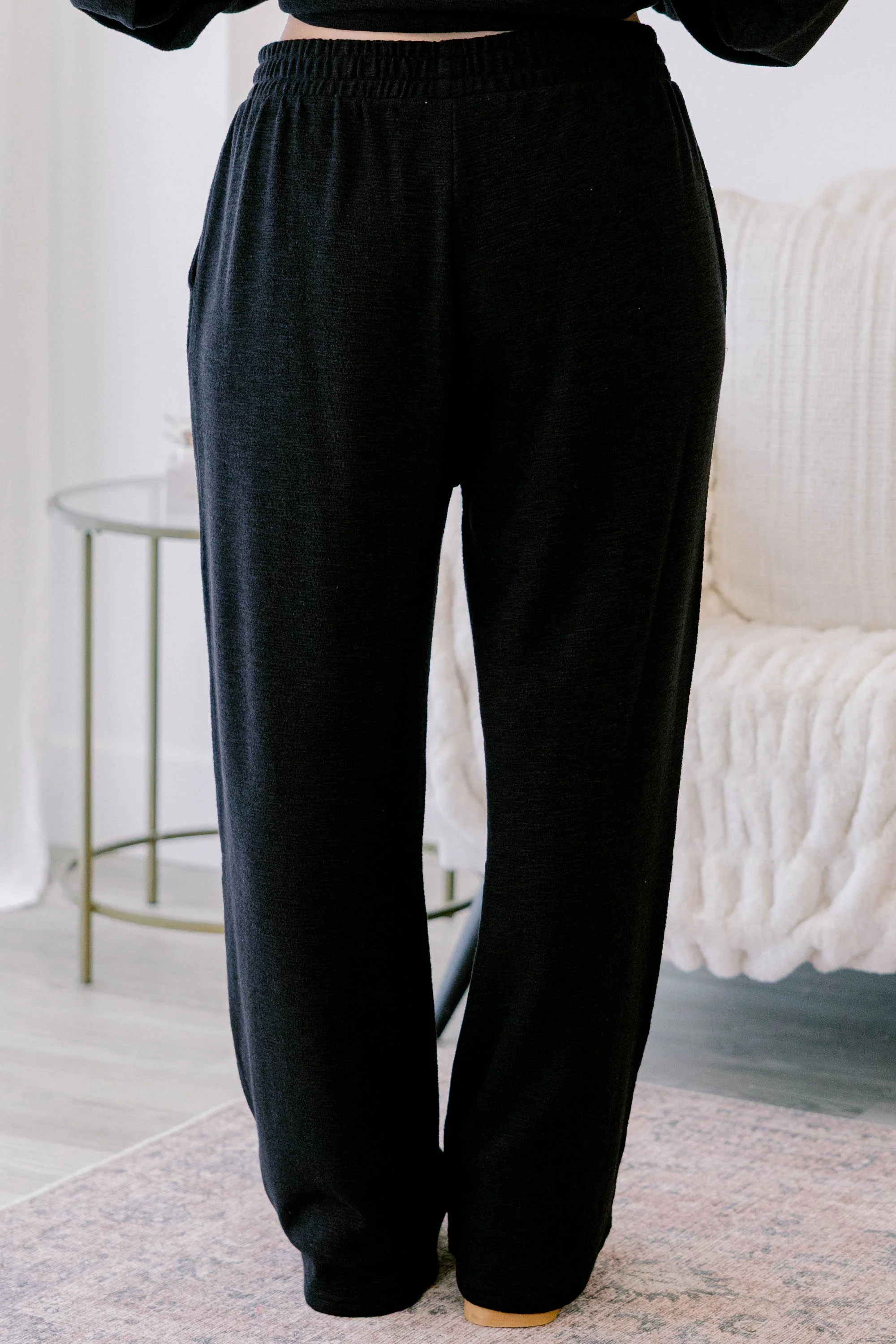 Lazy Saturday Nights Set, Black - Giverhouse