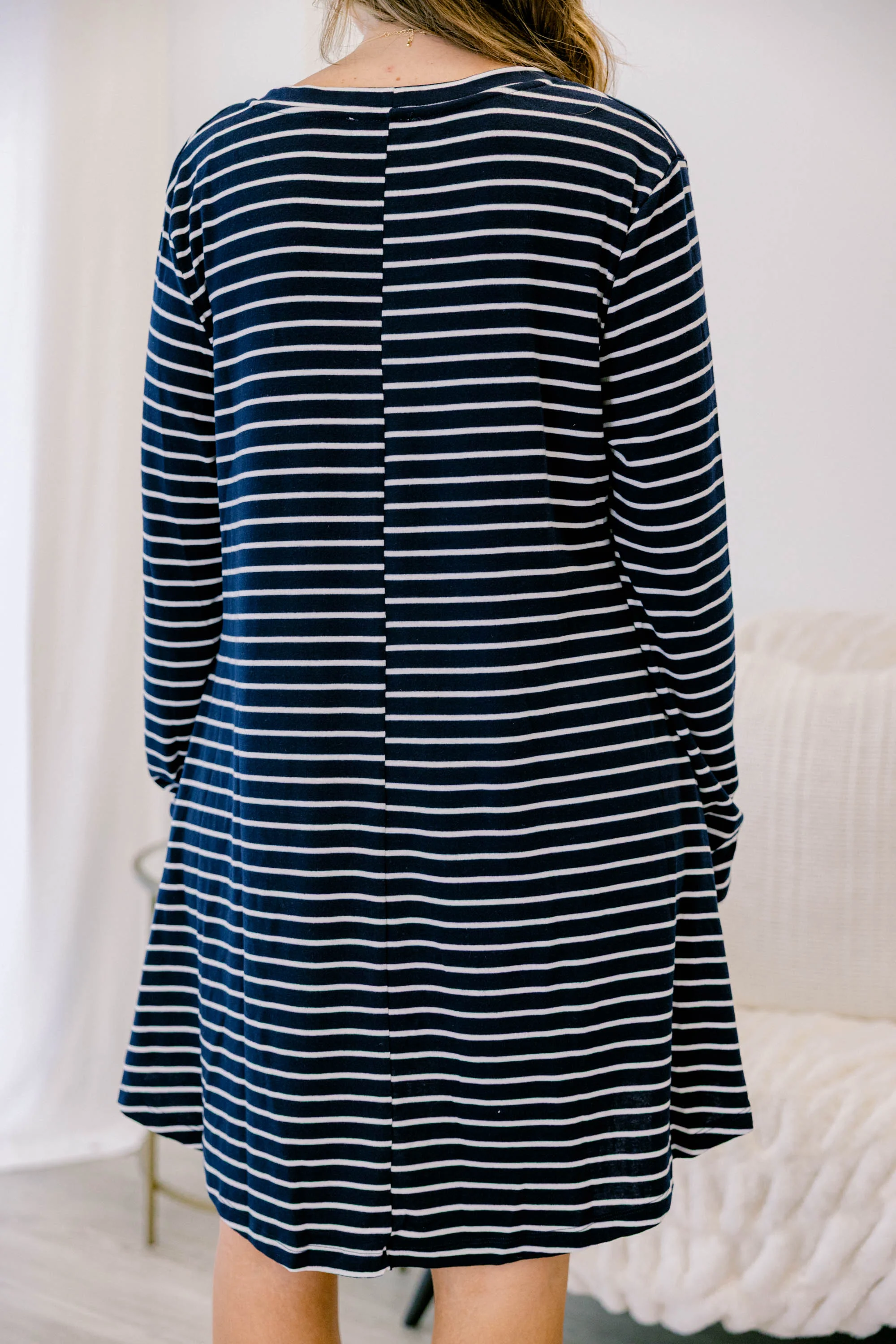 Into The Rhythm Dress, Navy - Giverhouse