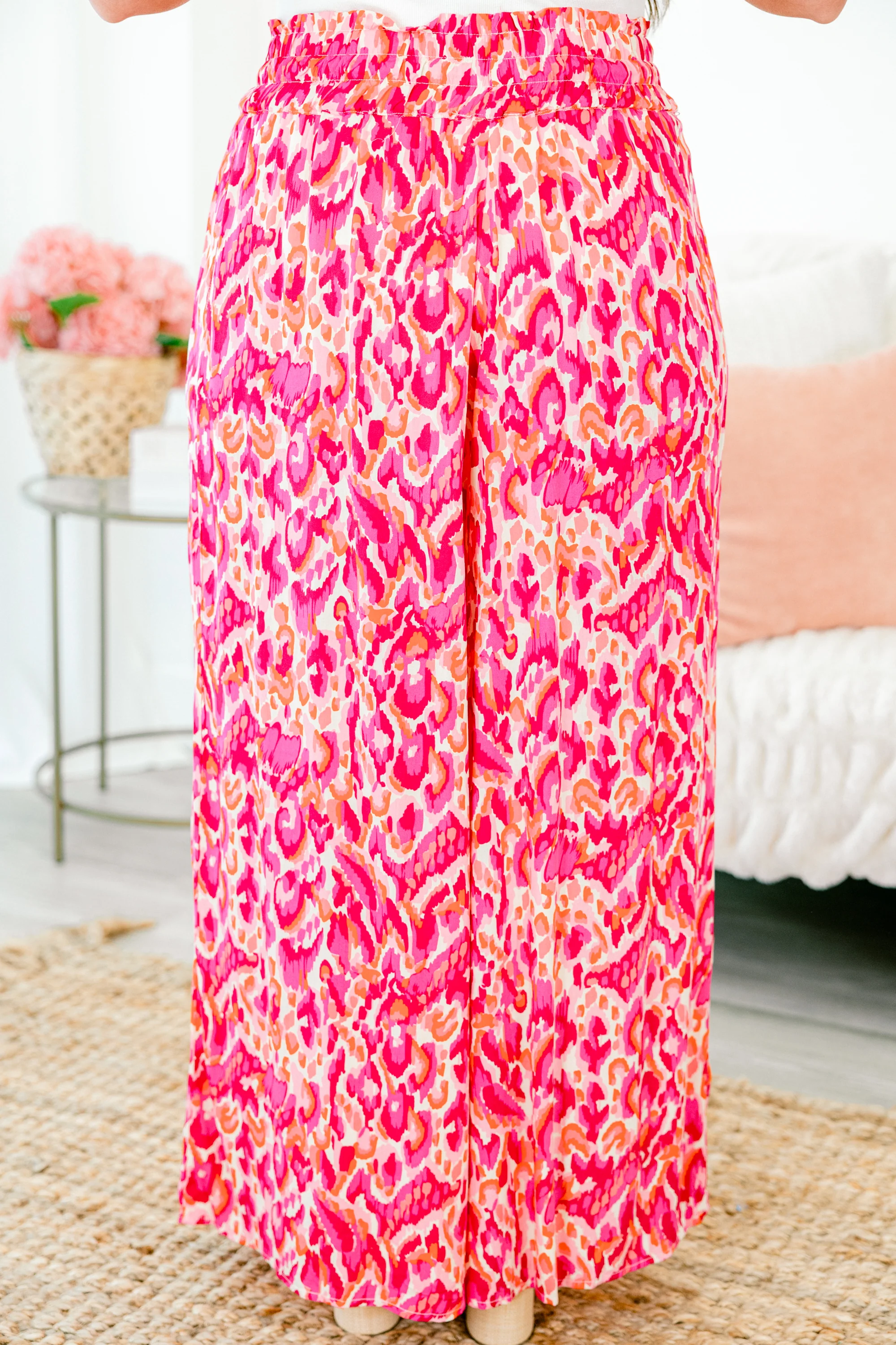 Milan Bound Pants, Magenta Mix - Giverhouse