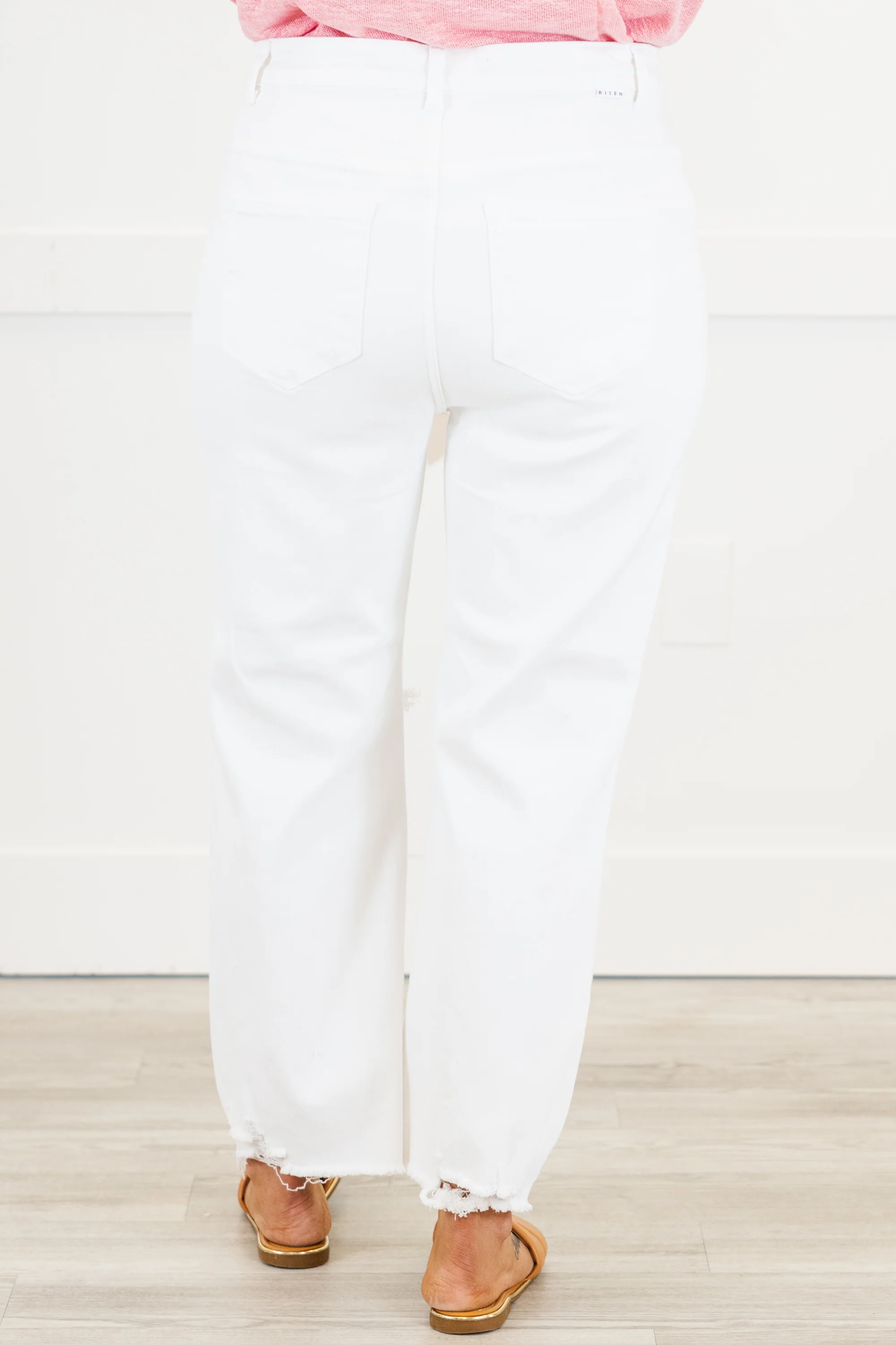 No Secrets Jeans, White - Giverhouse