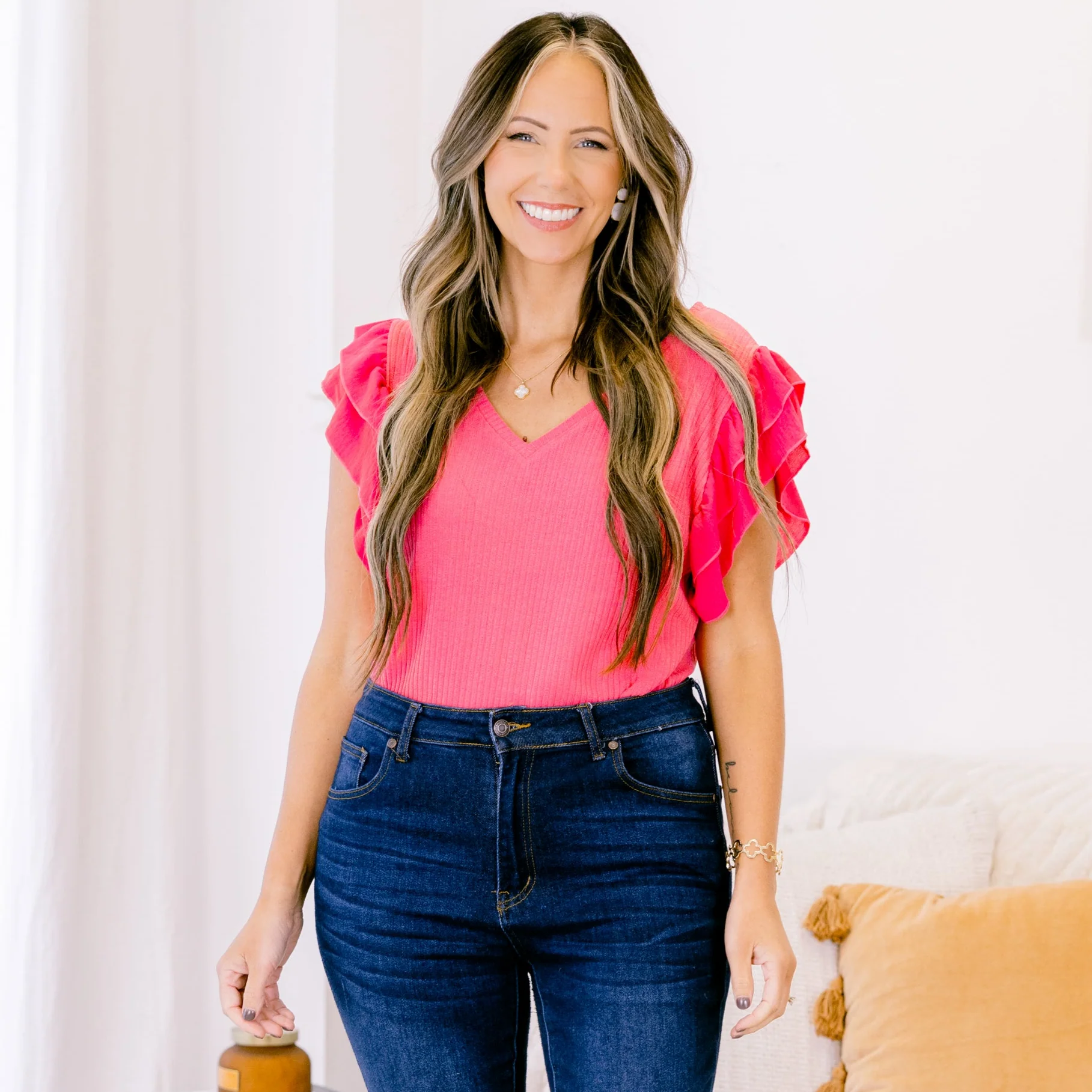 Sweet Temptations Bodysuit, Fuchsia - Giverhouse