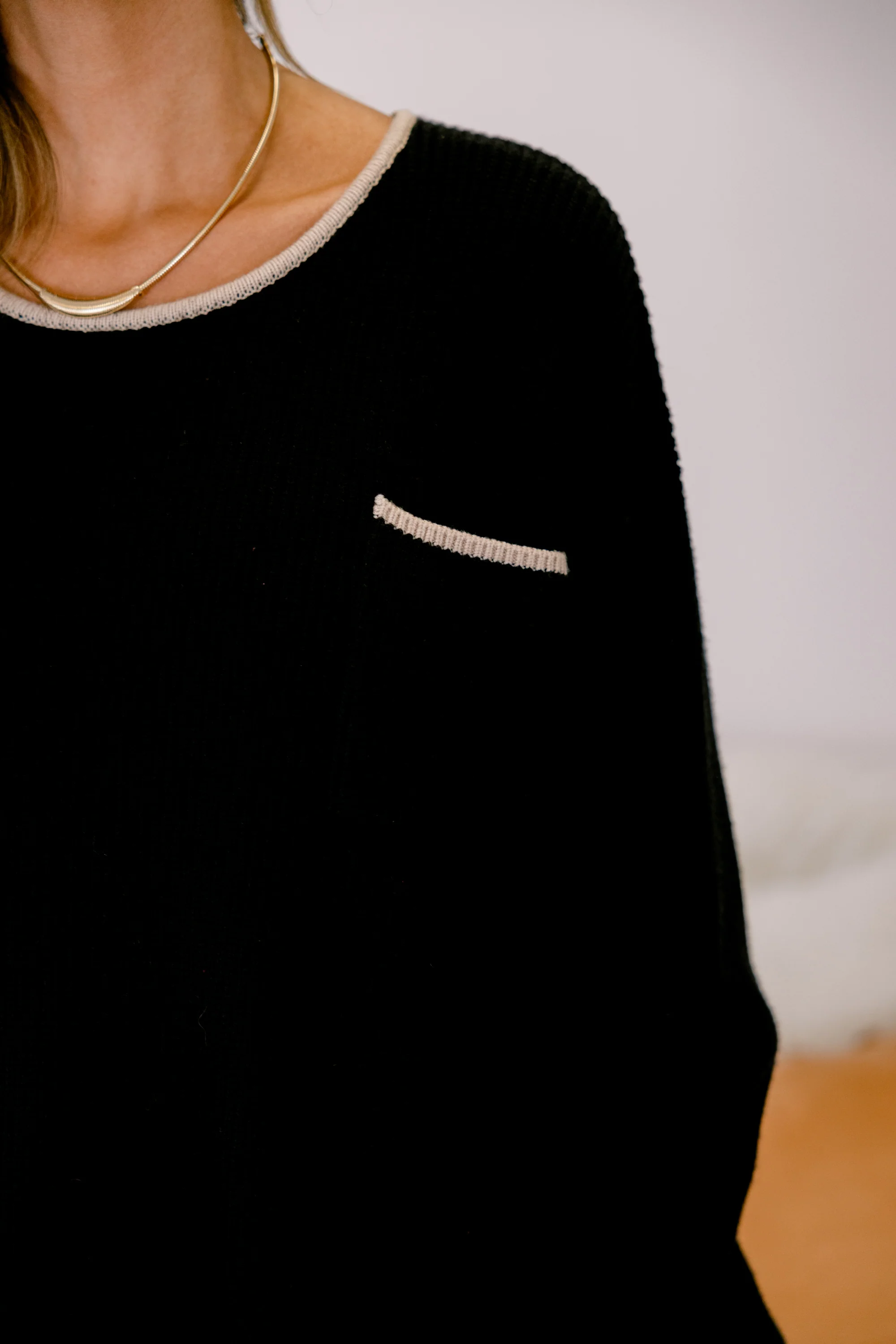 Can't Keep Going Sweater, Black - Giverhouse