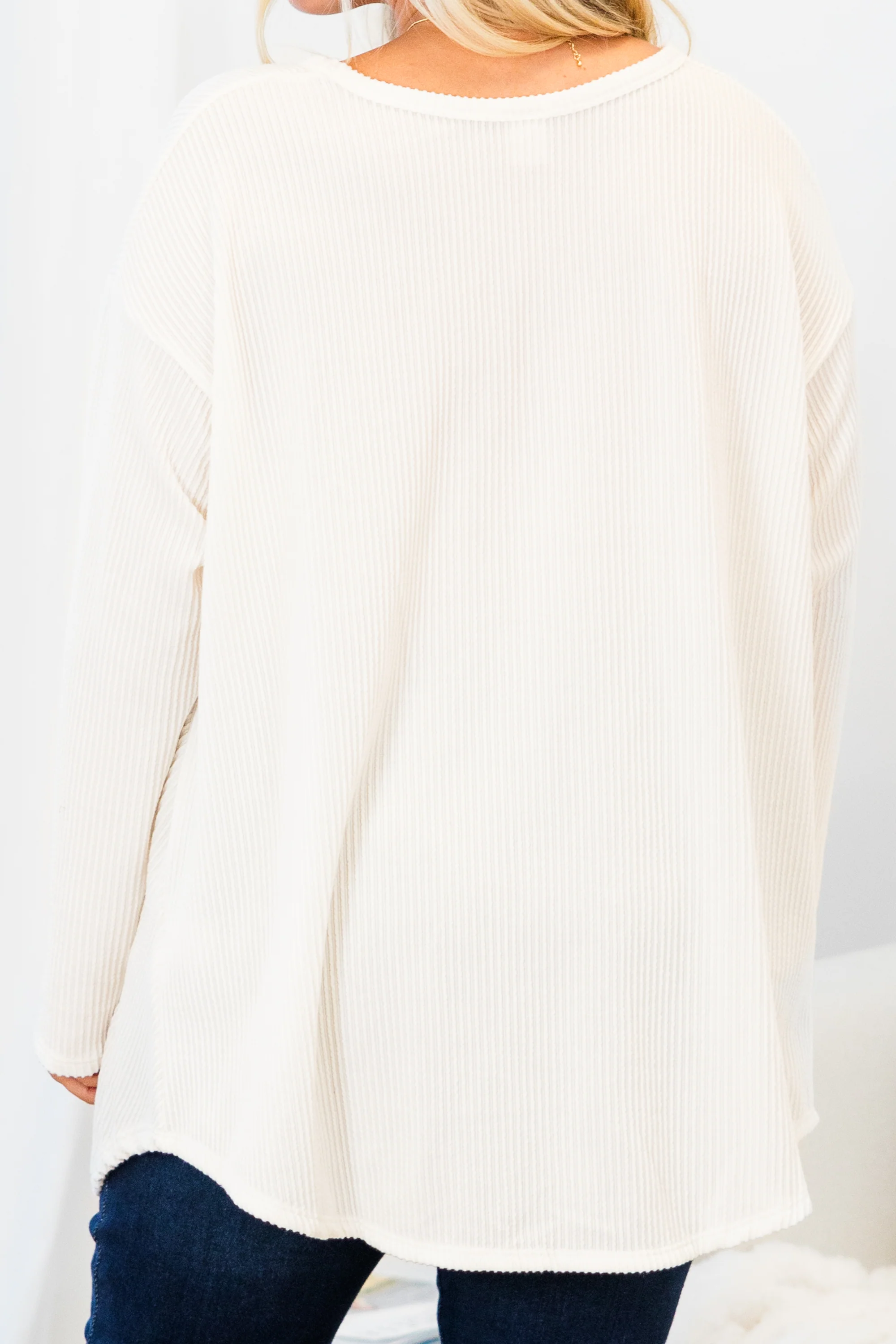 Feel The Same Way Top, Off White - Giverhouse