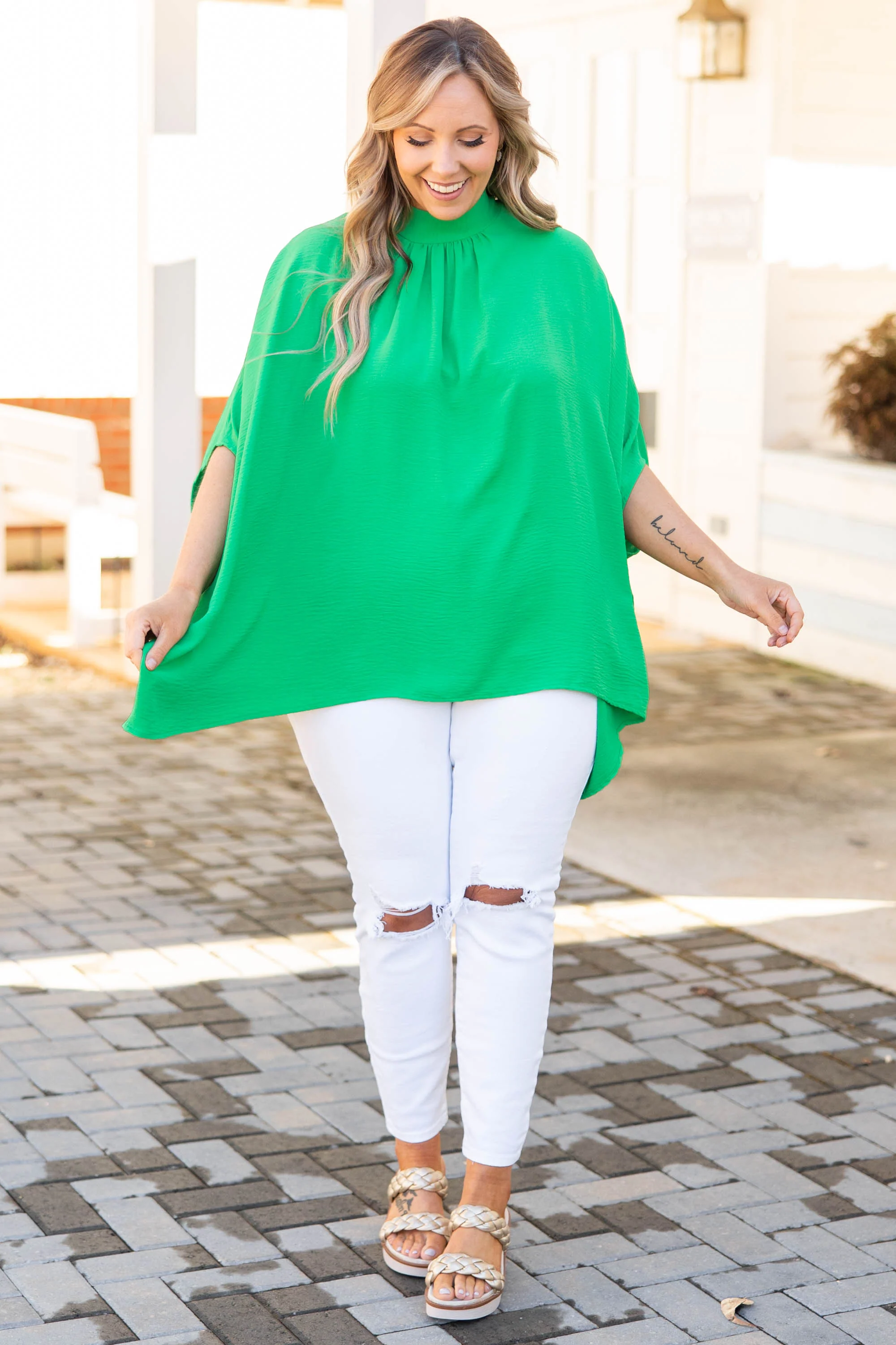 Look Good, Feel Good Top, Ultra Kelly - Giverhouse