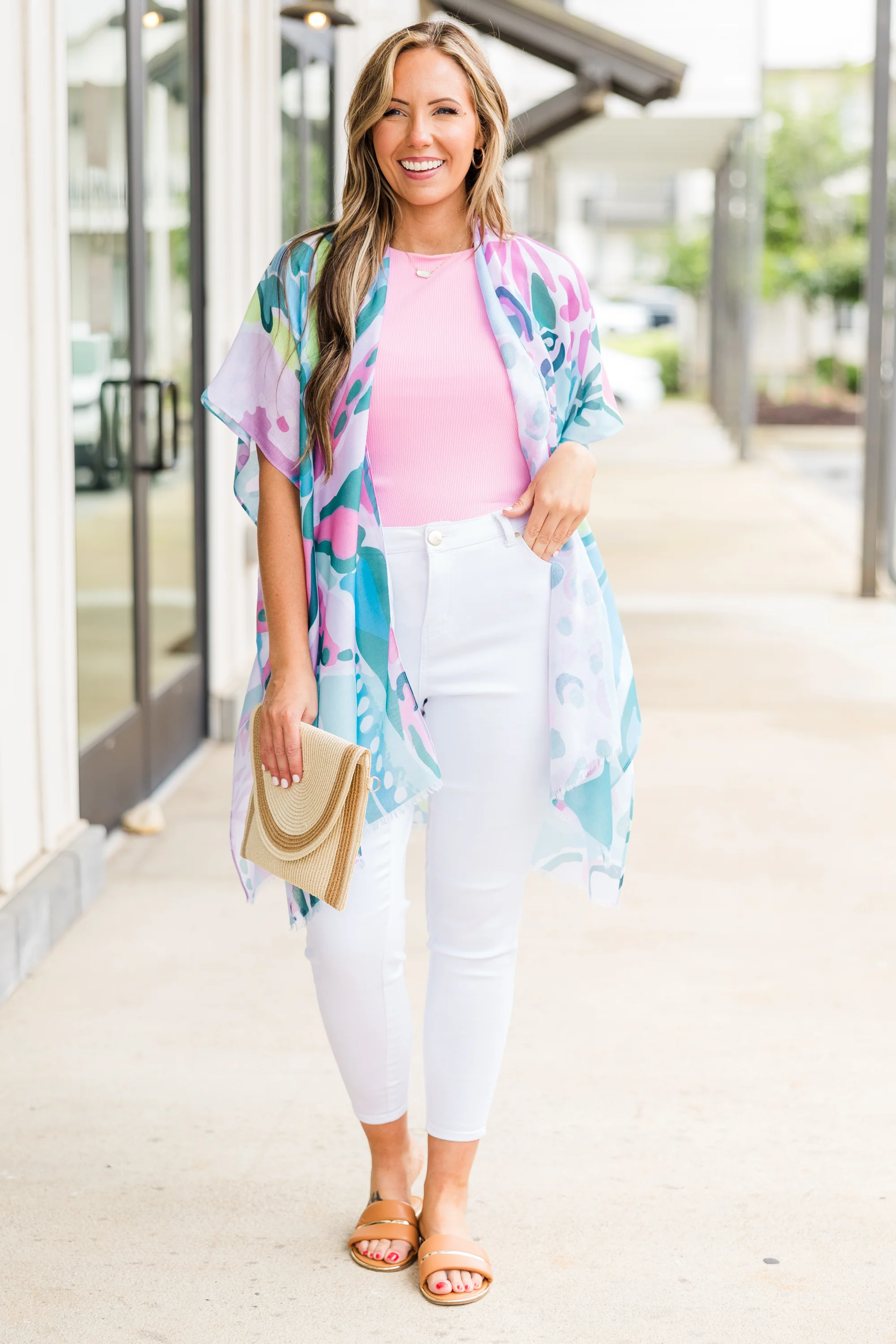 Today Will Be Ours Kimono, Blue - Giverhouse