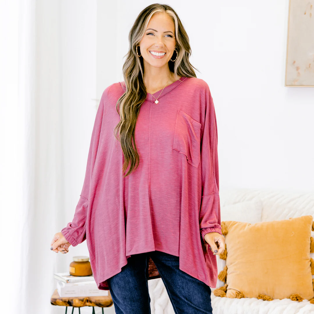 Say The Words Top, Autumn Rose - Giverhouse