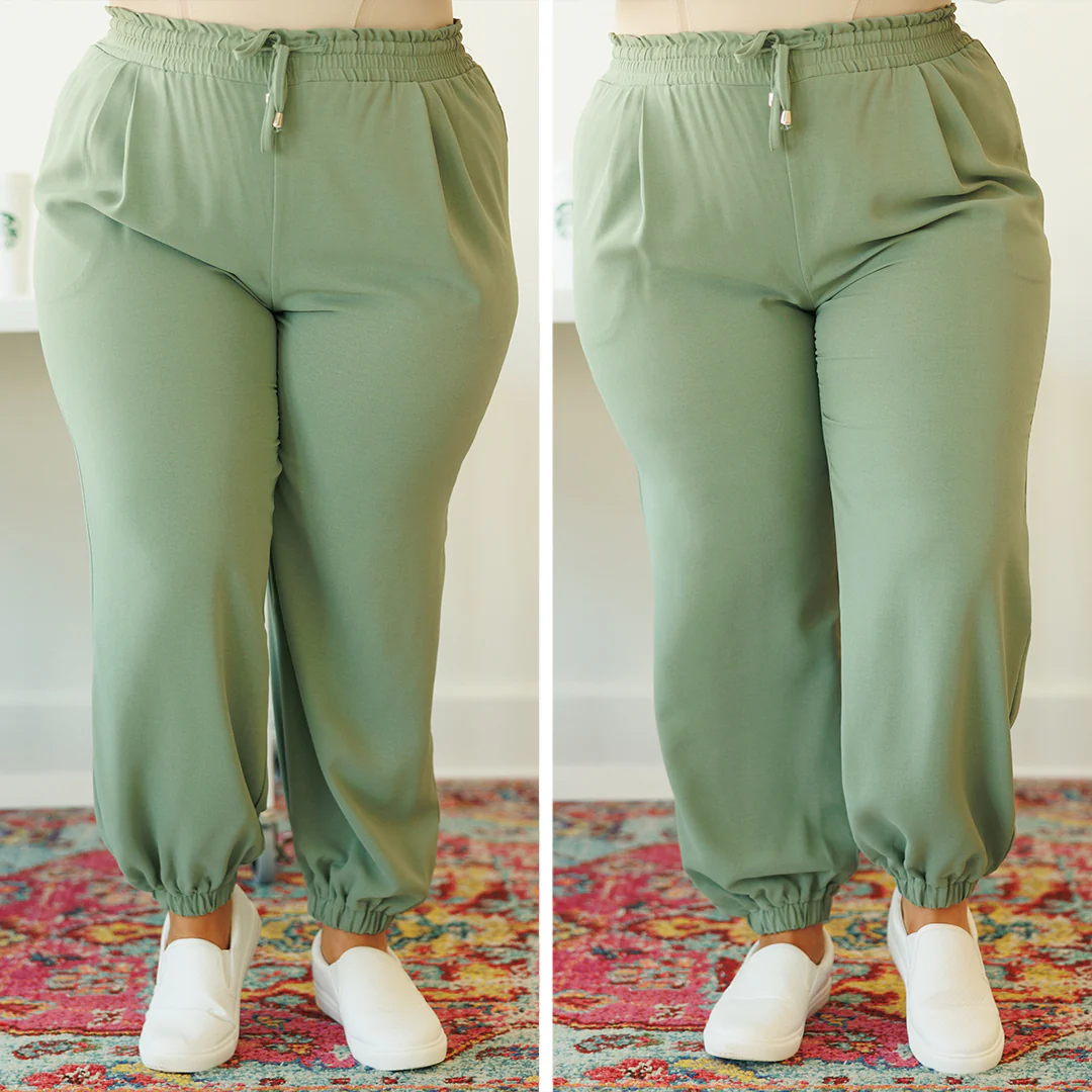 Here's To You Pants, Olive - Giverhouse