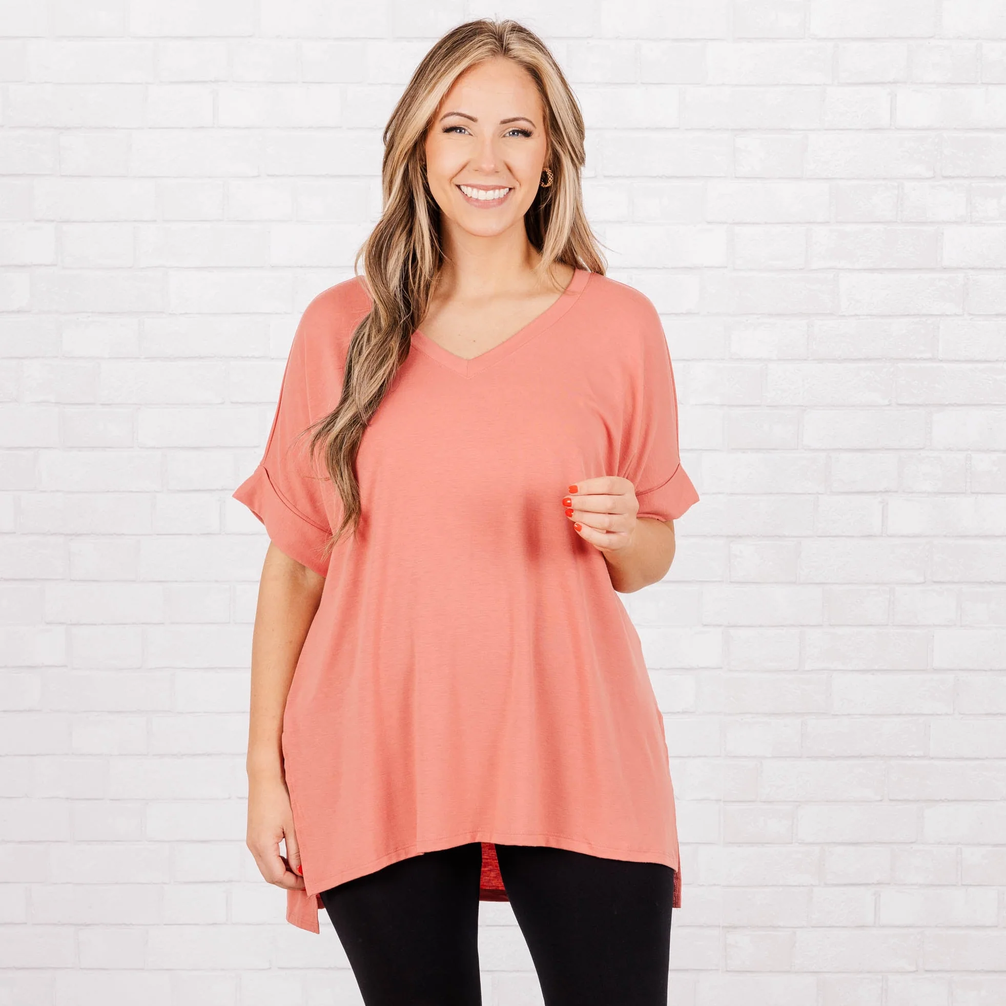 Comfy Travels Top, Ash Rose - Giverhouse