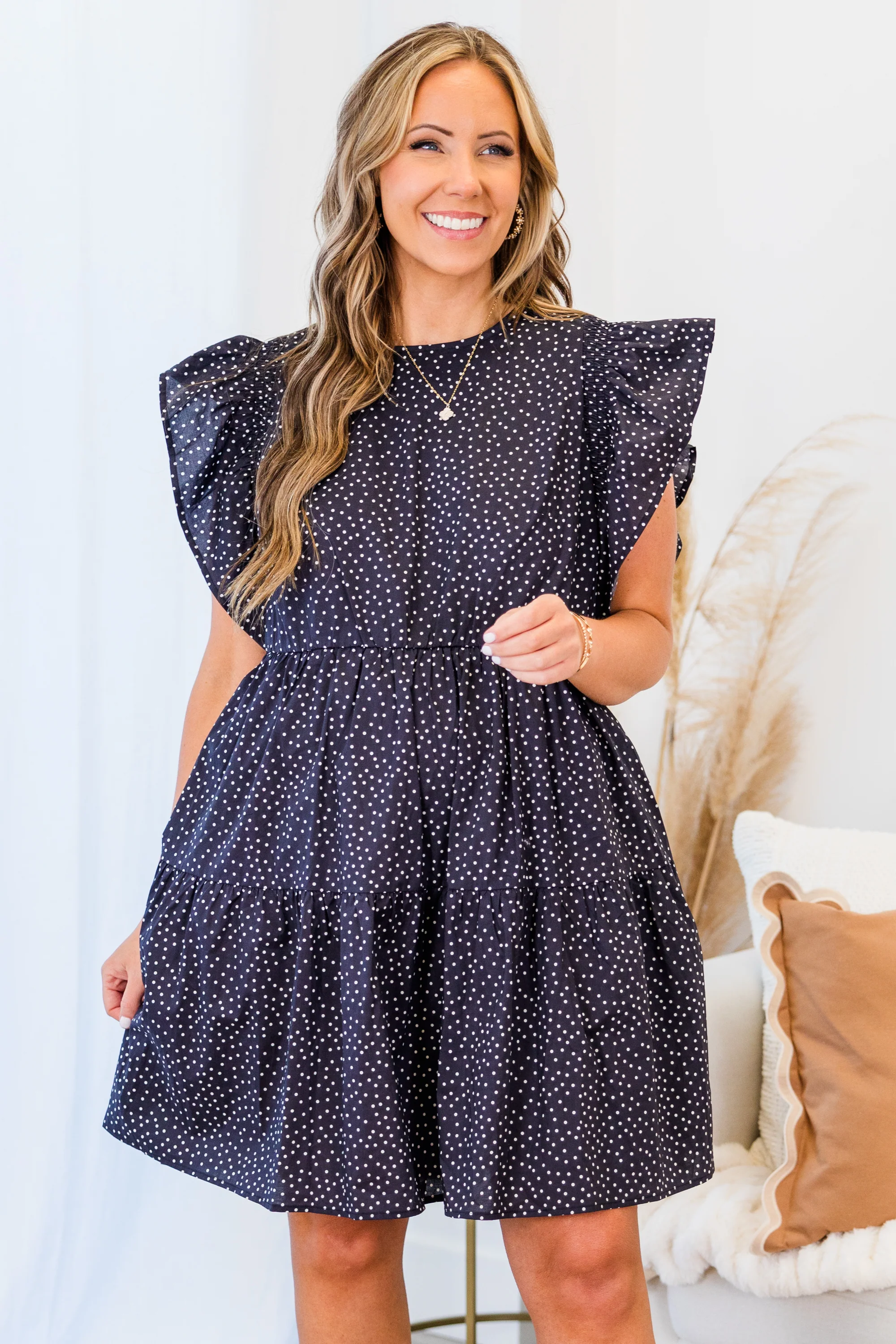 Manhattan Meeting Dress, Black - Giverhouse