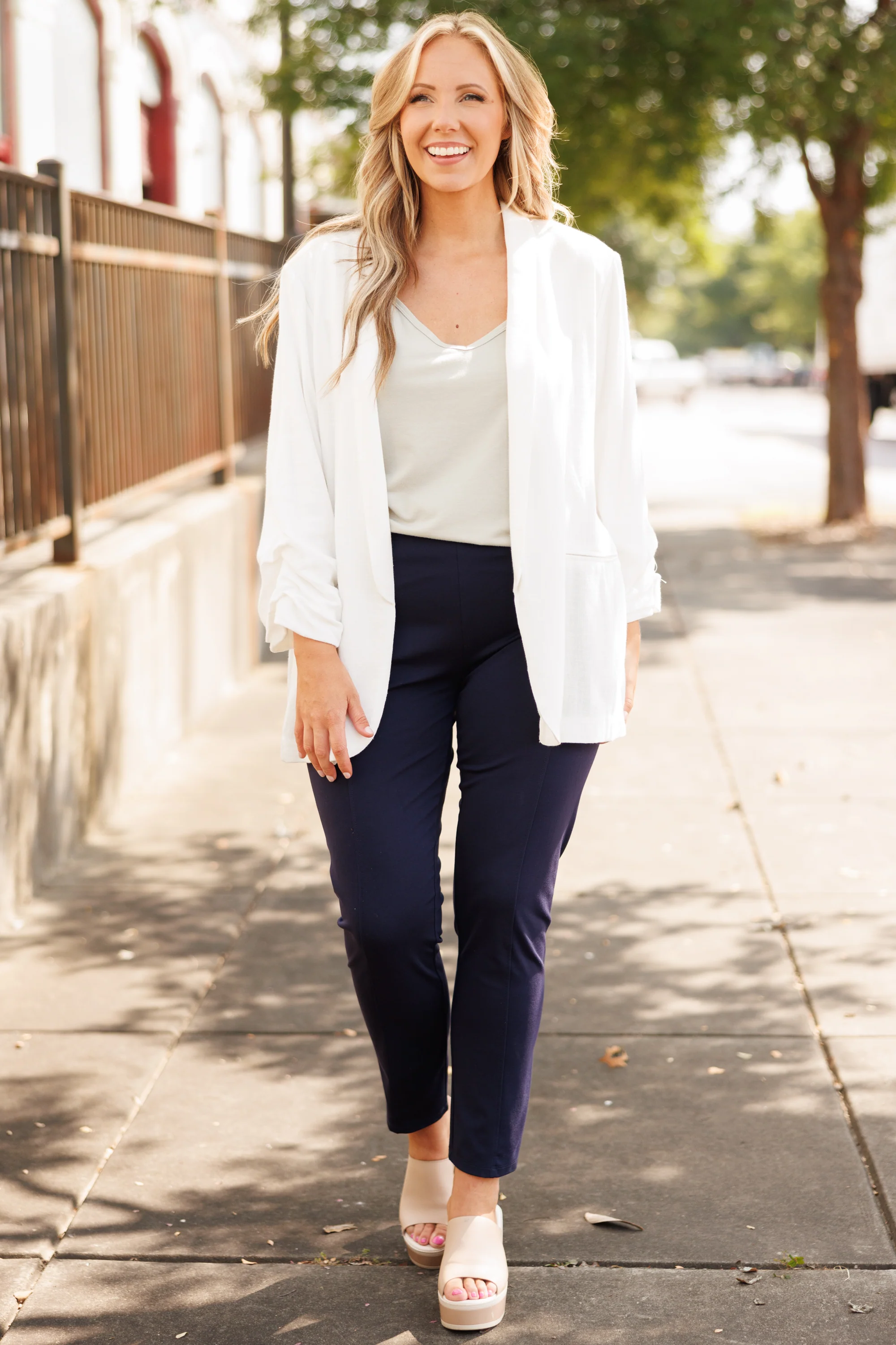 Never Doubted You Leggings, Navy - Giverhouse