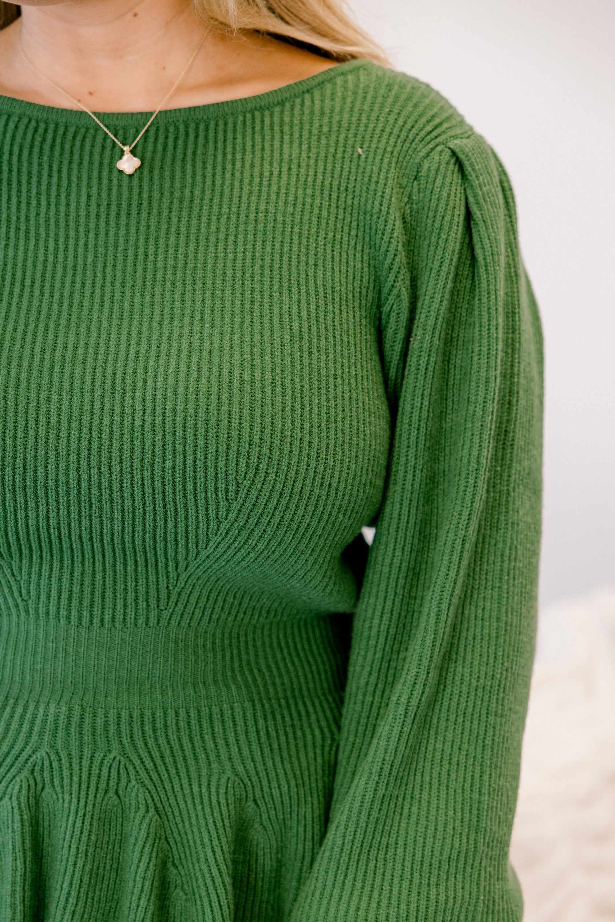 Final Notice Sweater, Green - Giverhouse