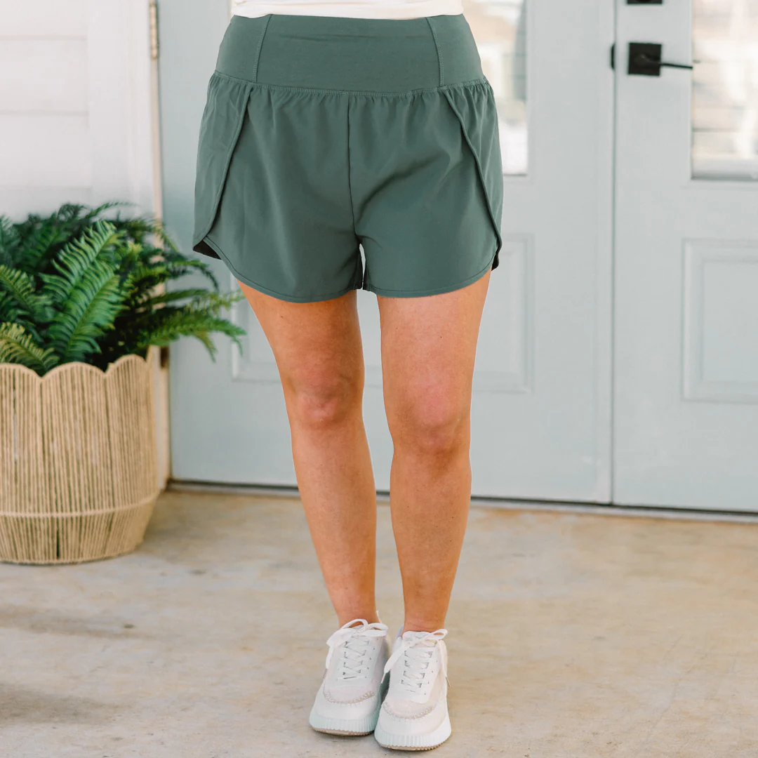 Sporty Chic Shorts, Ash Jade - Giverhouse