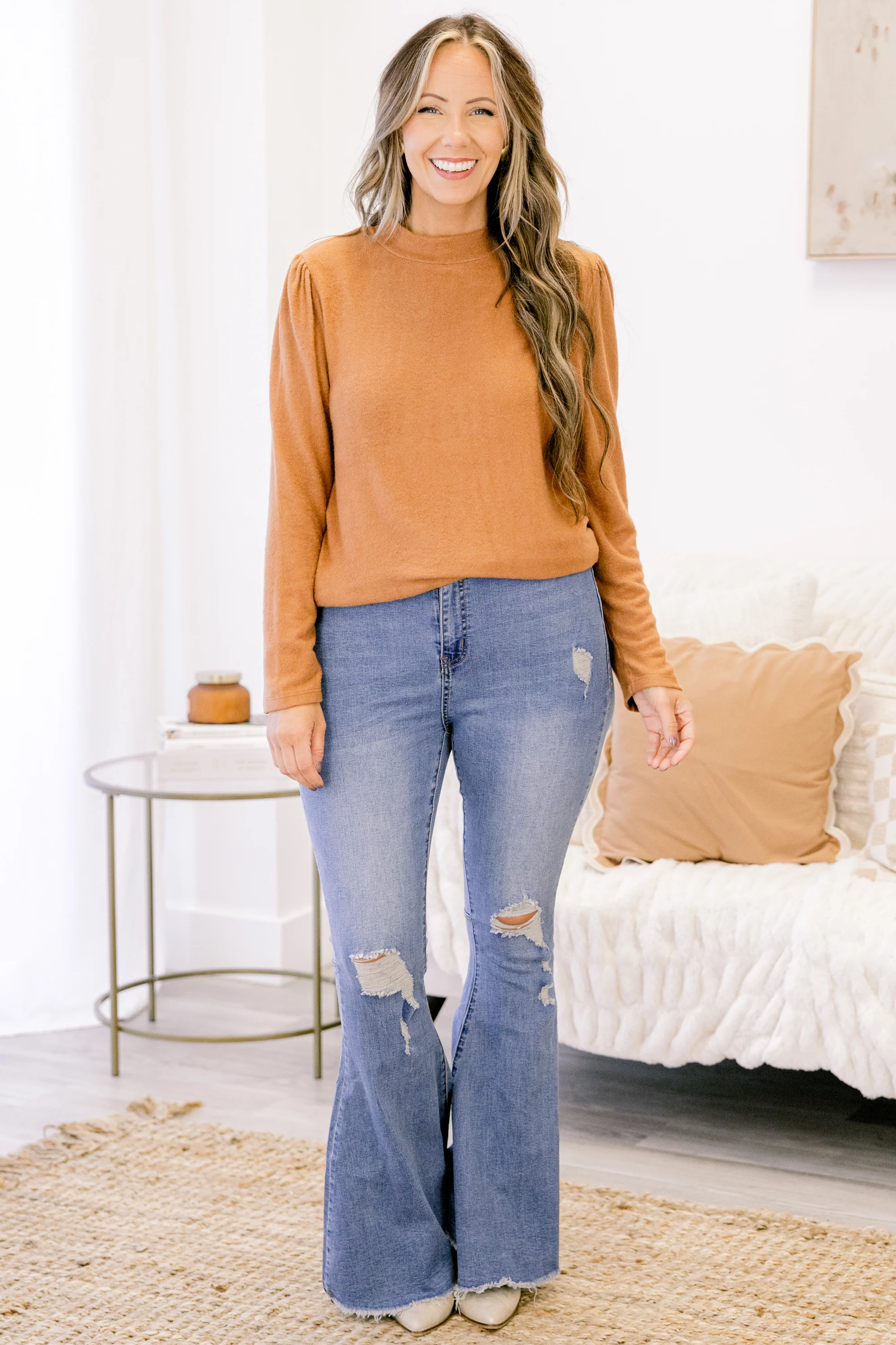 Flare To Dare Jeans, Medium Wash - Giverhouse