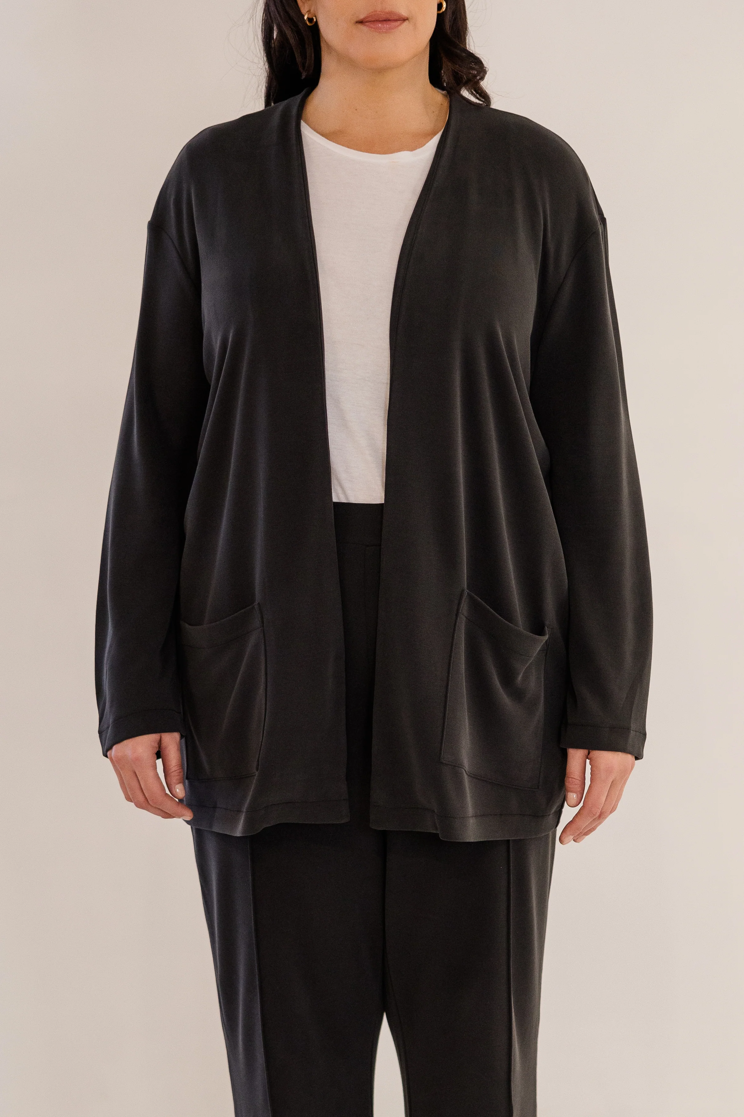 Lafayette Knit Jacket, Black - Giverhouse