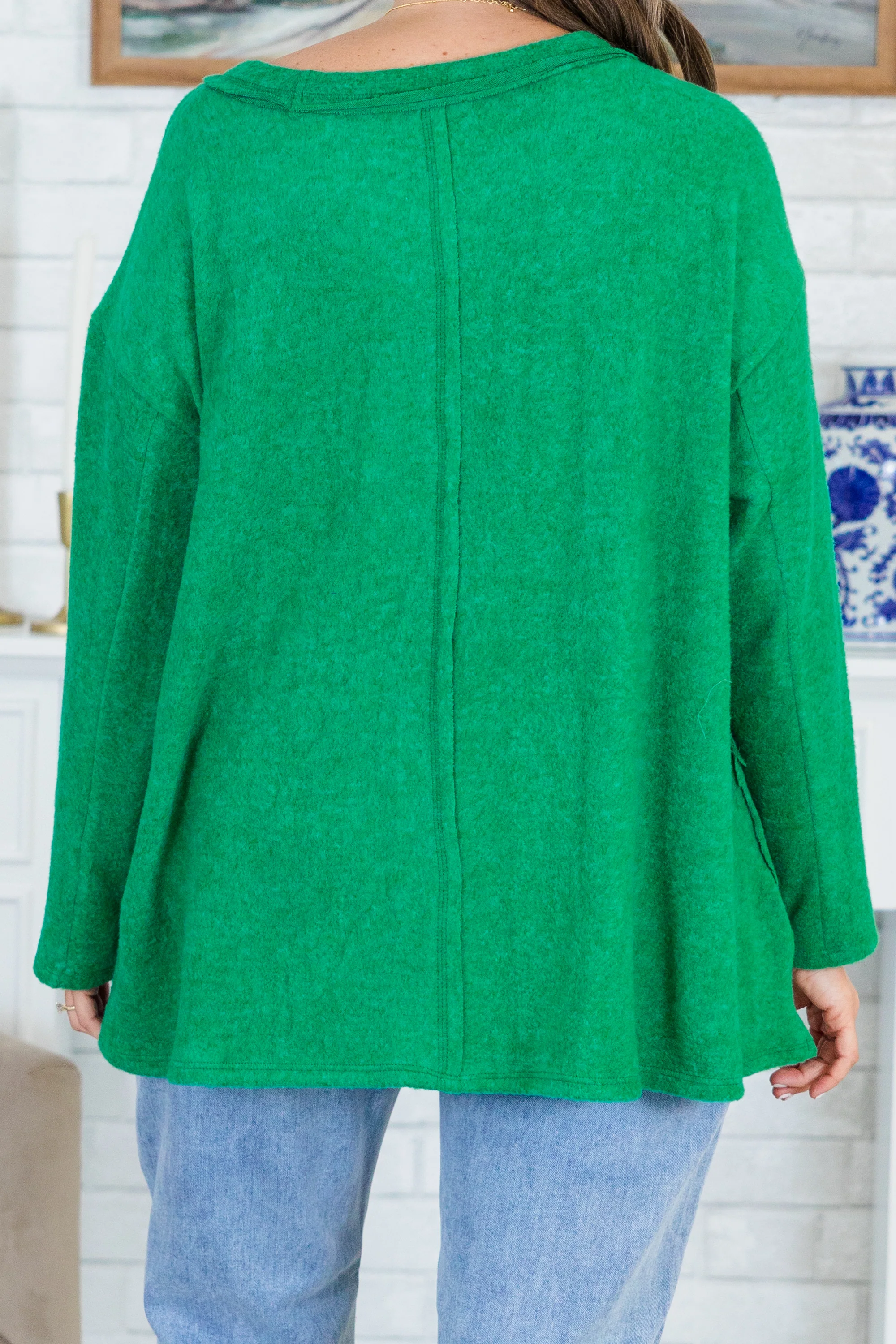 Perfect Weekend Top, Forrest - Giverhouse