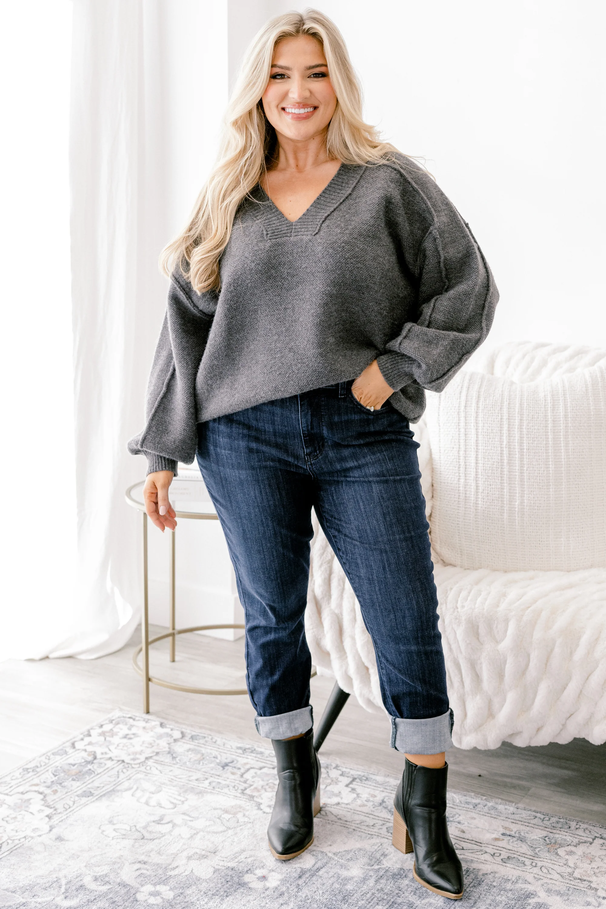 Judy Blue: Comes Down To This Jeans, Dark Wash - Giverhouse