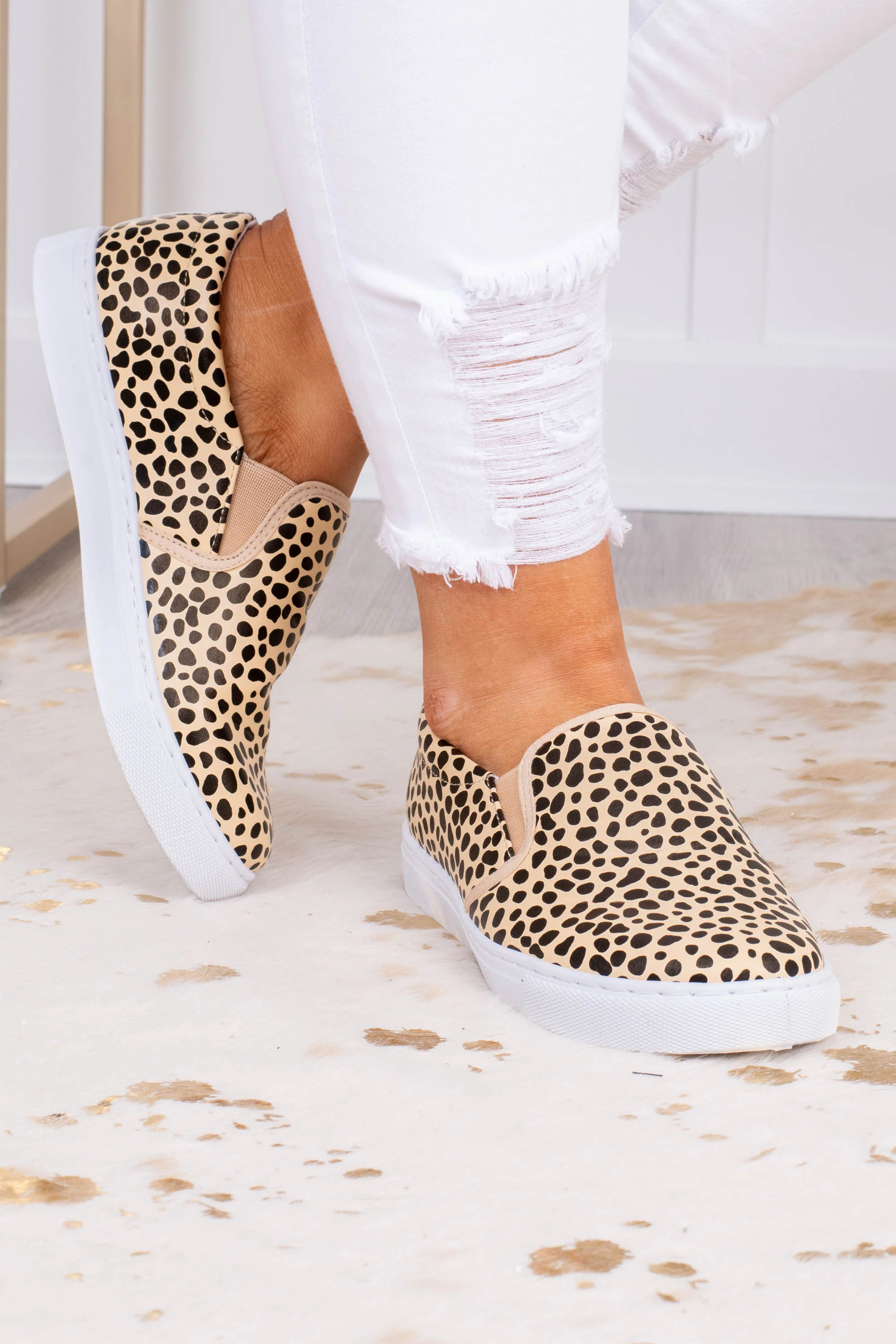 Jump Around Slides, Beige - Giverhouse