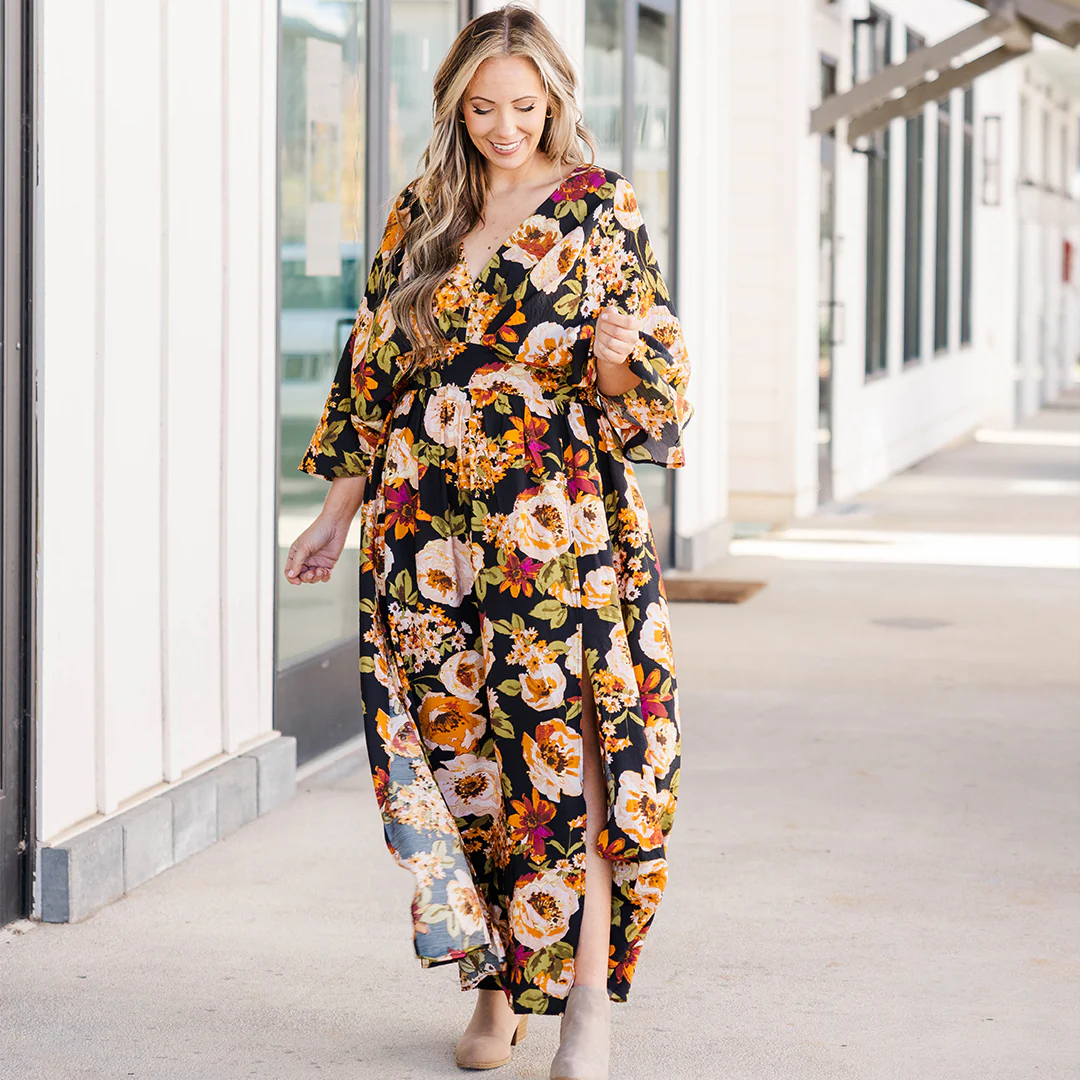 Care About You Dress, Black - Giverhouse