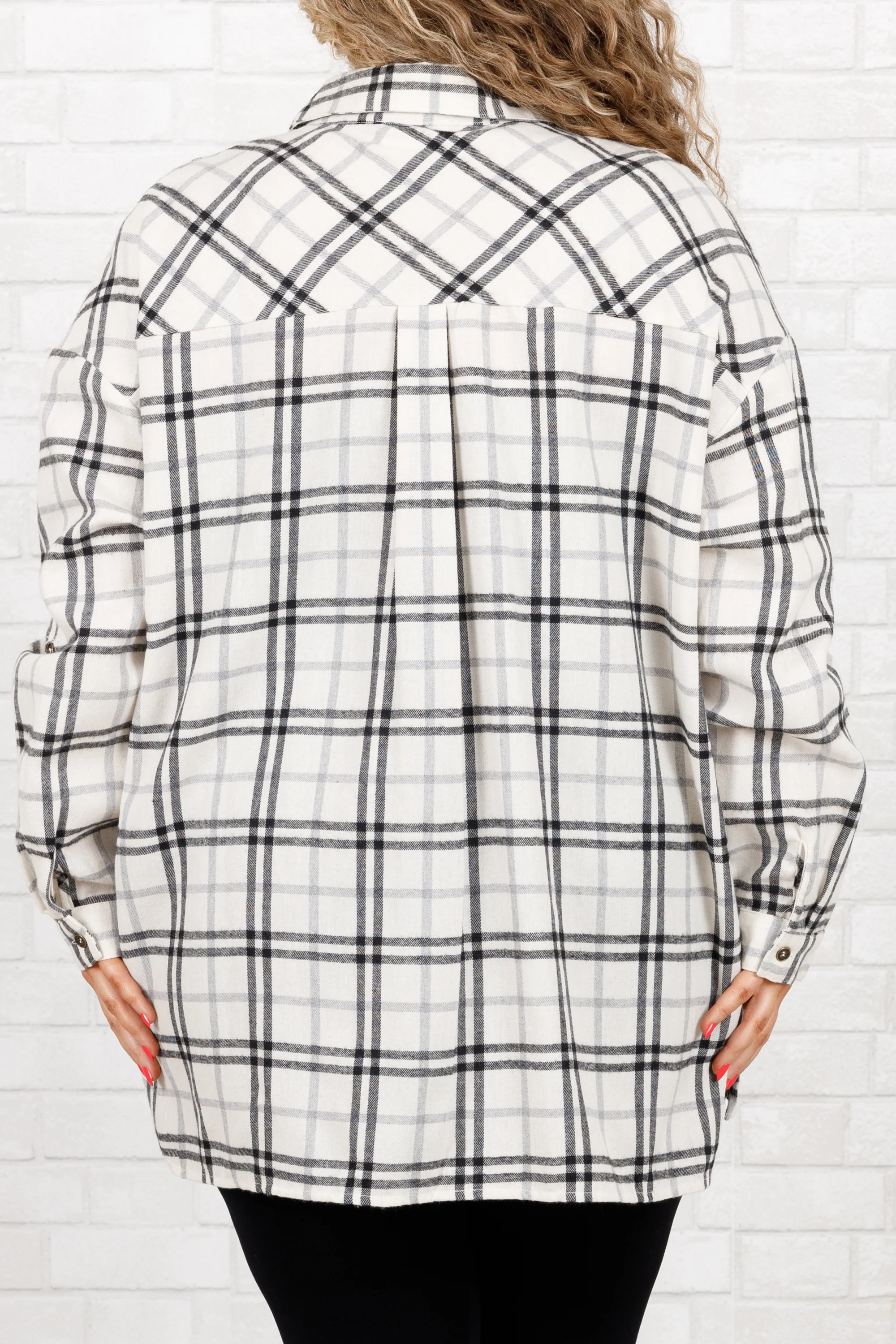 Carefree Nights Shacket, Ivory - Giverhouse