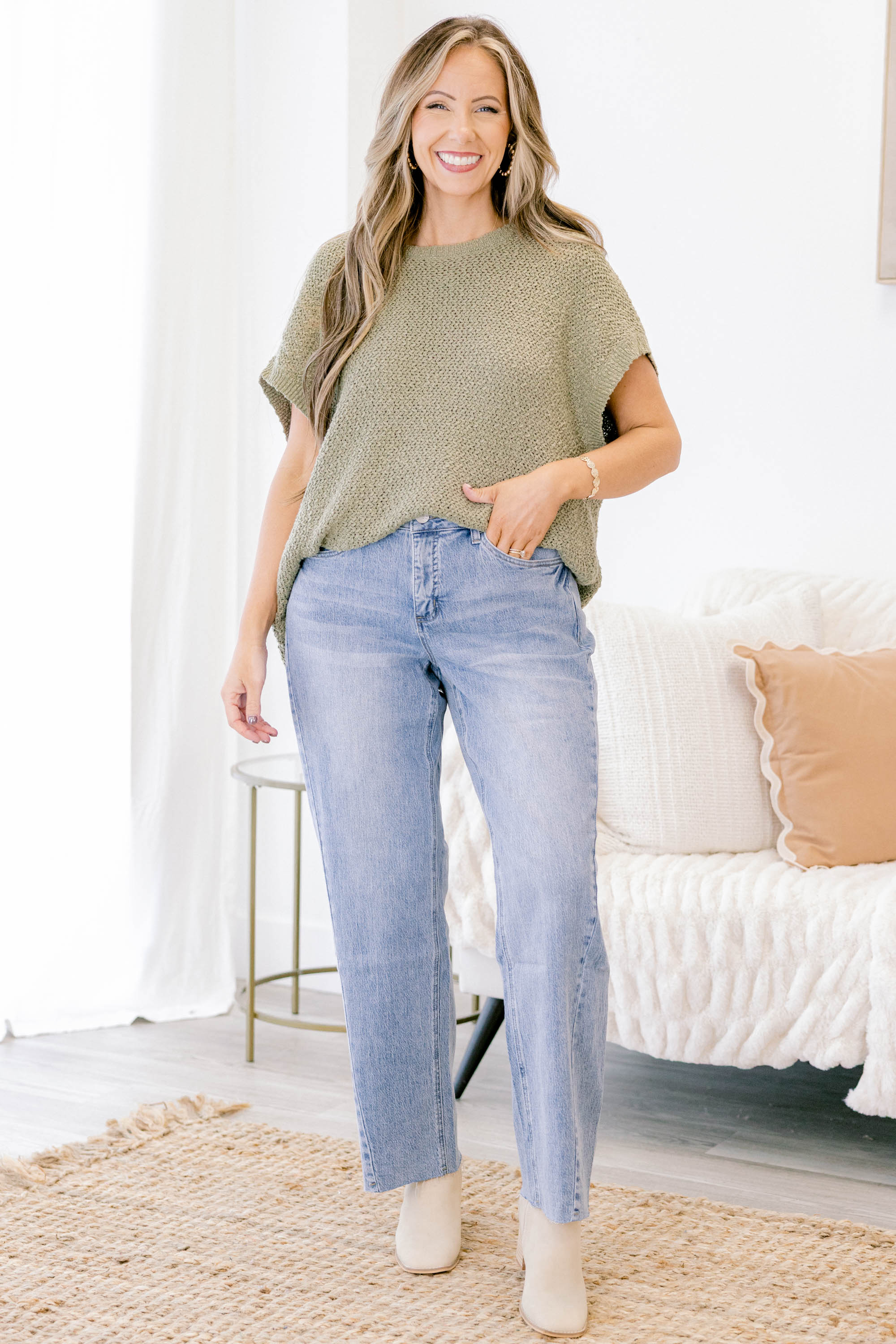 Some Things To Say Jeans, Blue - Giverhouse