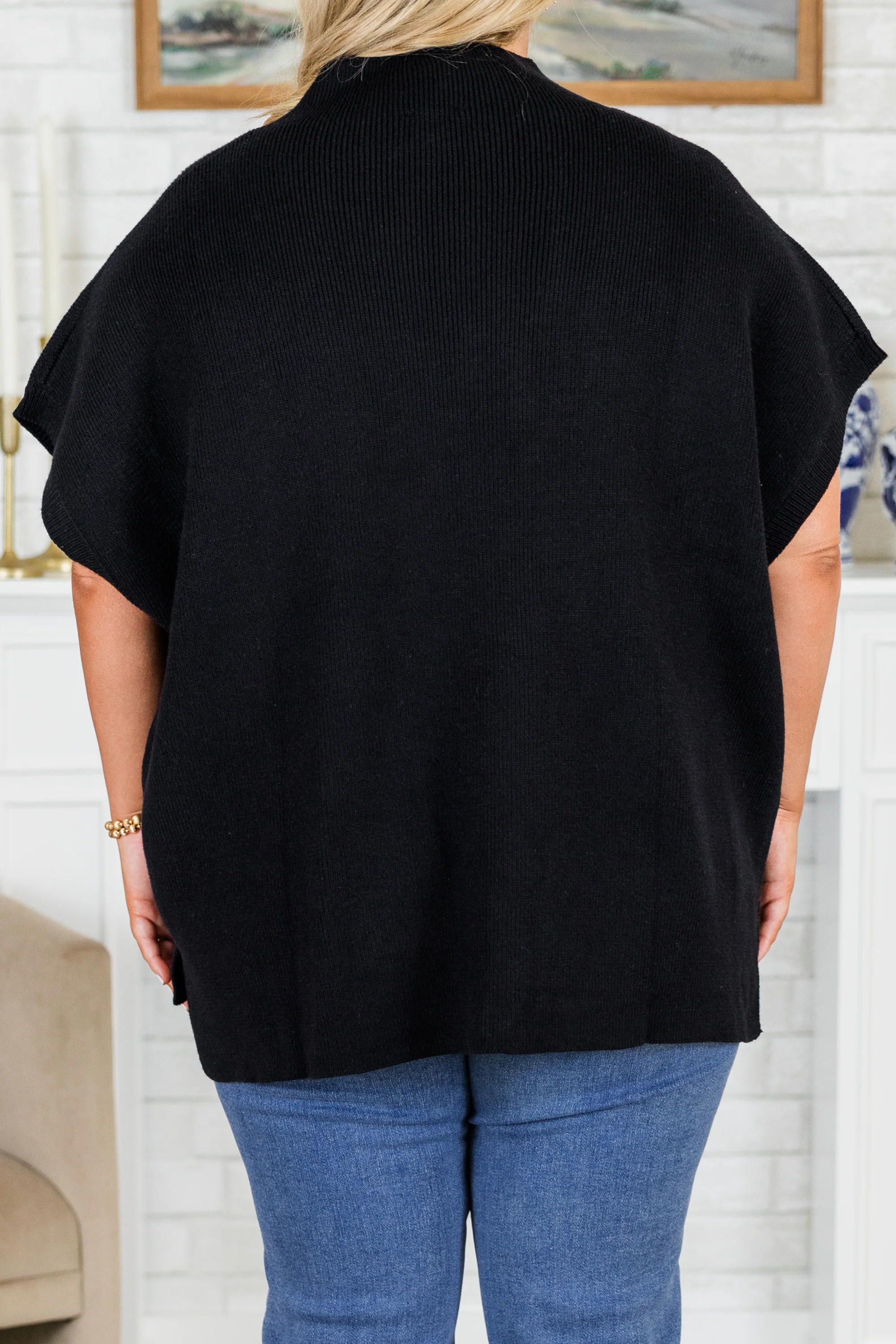 Do Anything Sweater, Black - Giverhouse