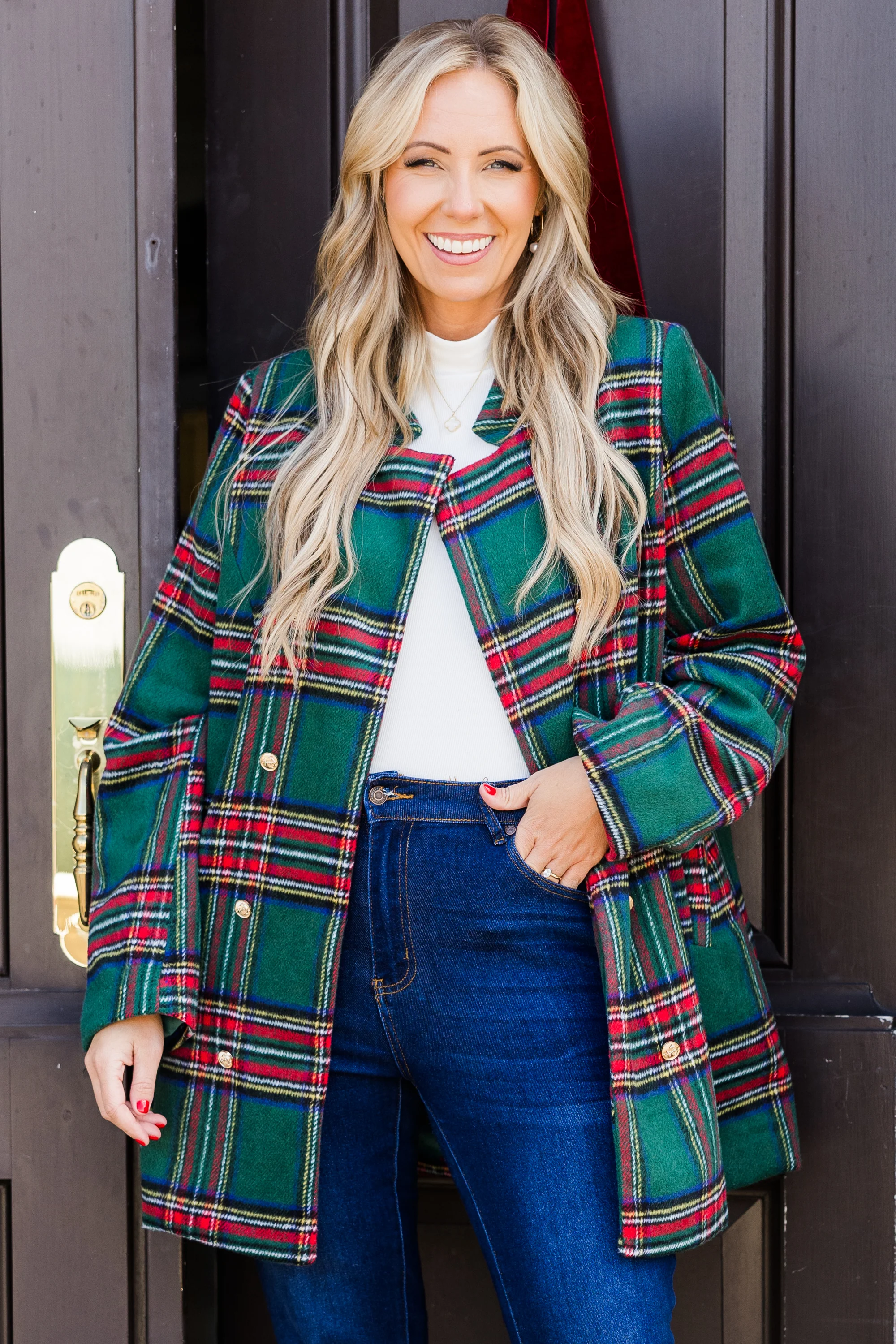 This City Is Mine Coat, Green - Giverhouse