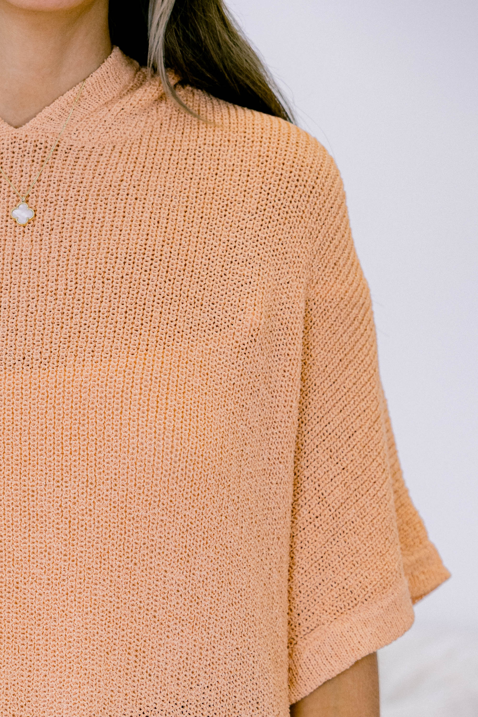 Back To The Tropics Sweater, Papaya - Giverhouse