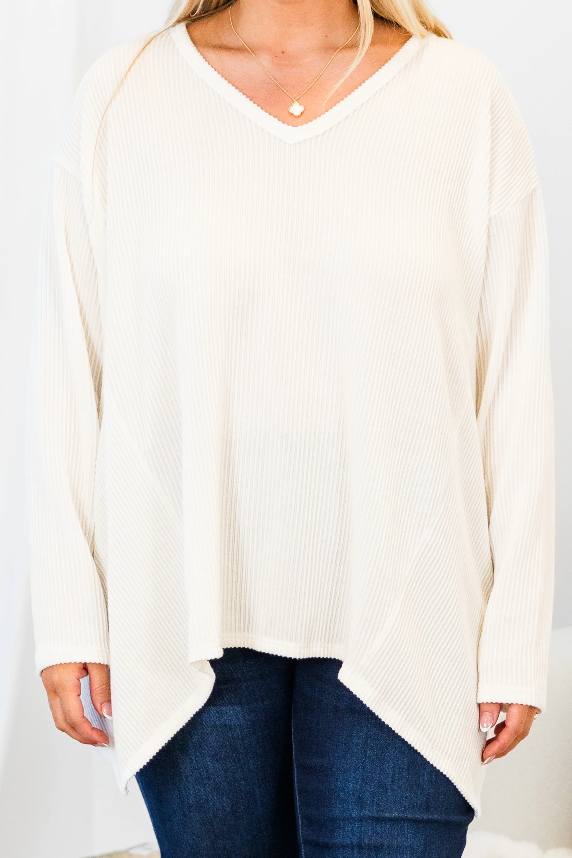 Feel The Same Way Top, Off White - Giverhouse