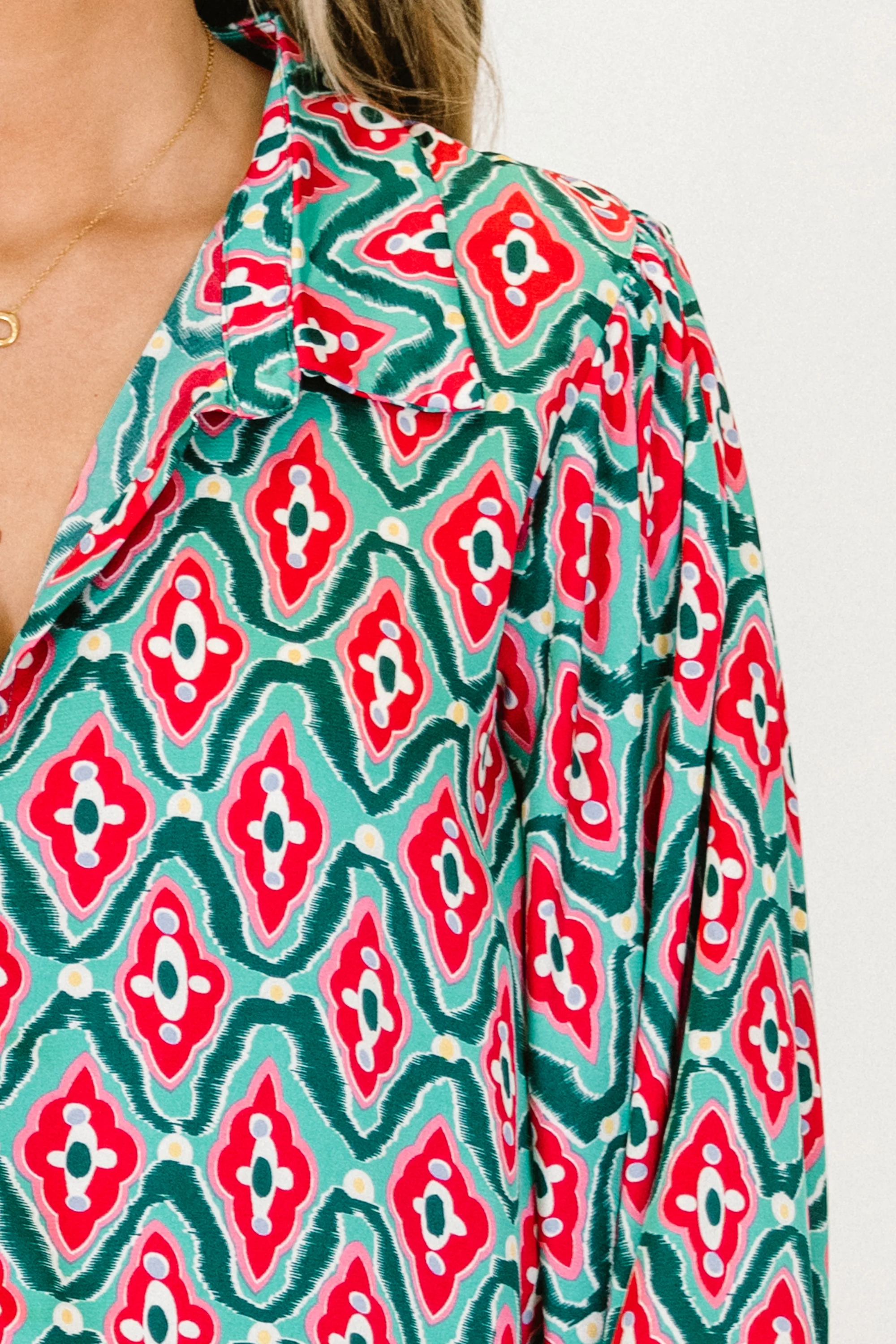 Taking What's Not Yours Top, Teal - Giverhouse