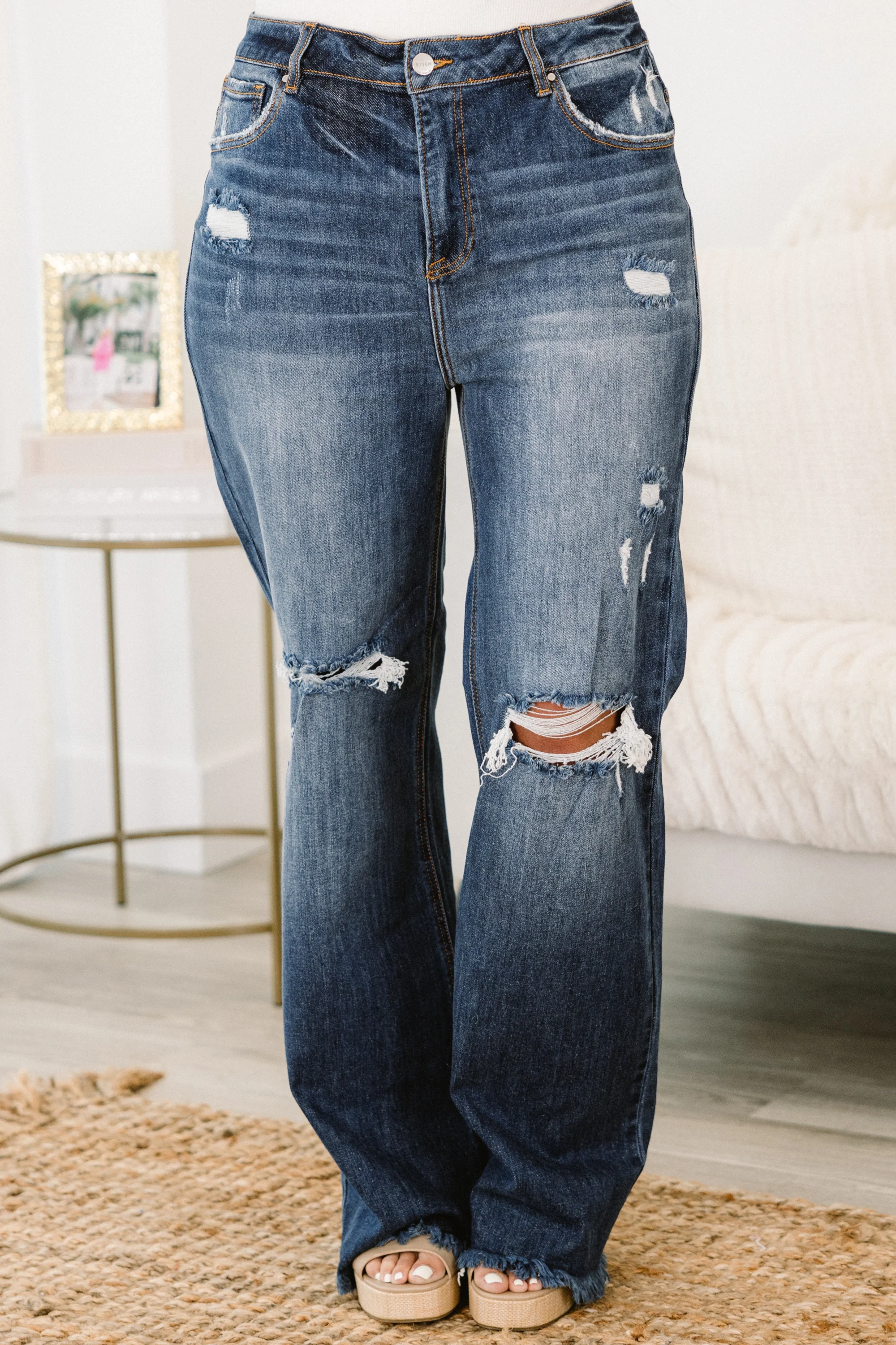 Ride That Wave Jeans, Dark Wash - Giverhouse