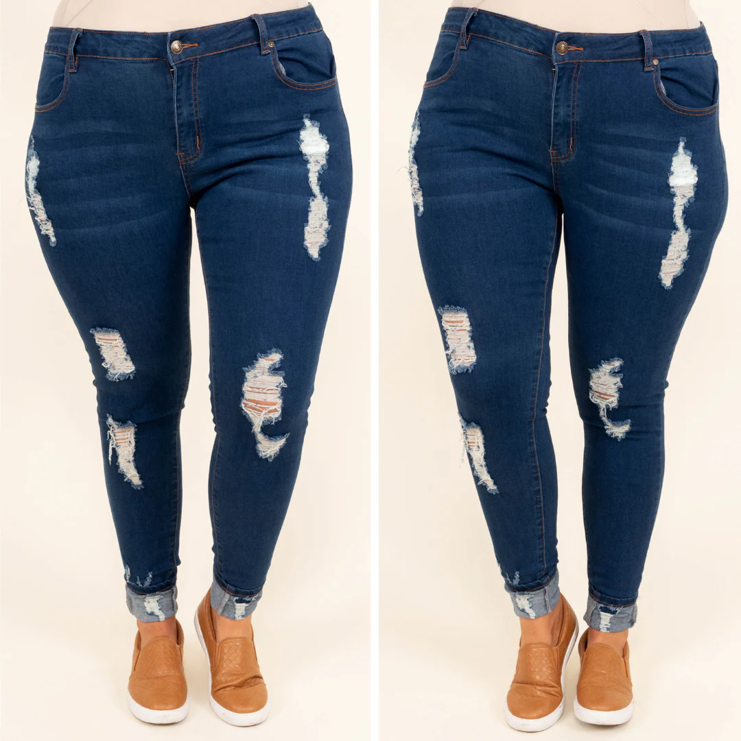 Down Memory Lane Jeans, Dark Wash - Giverhouse