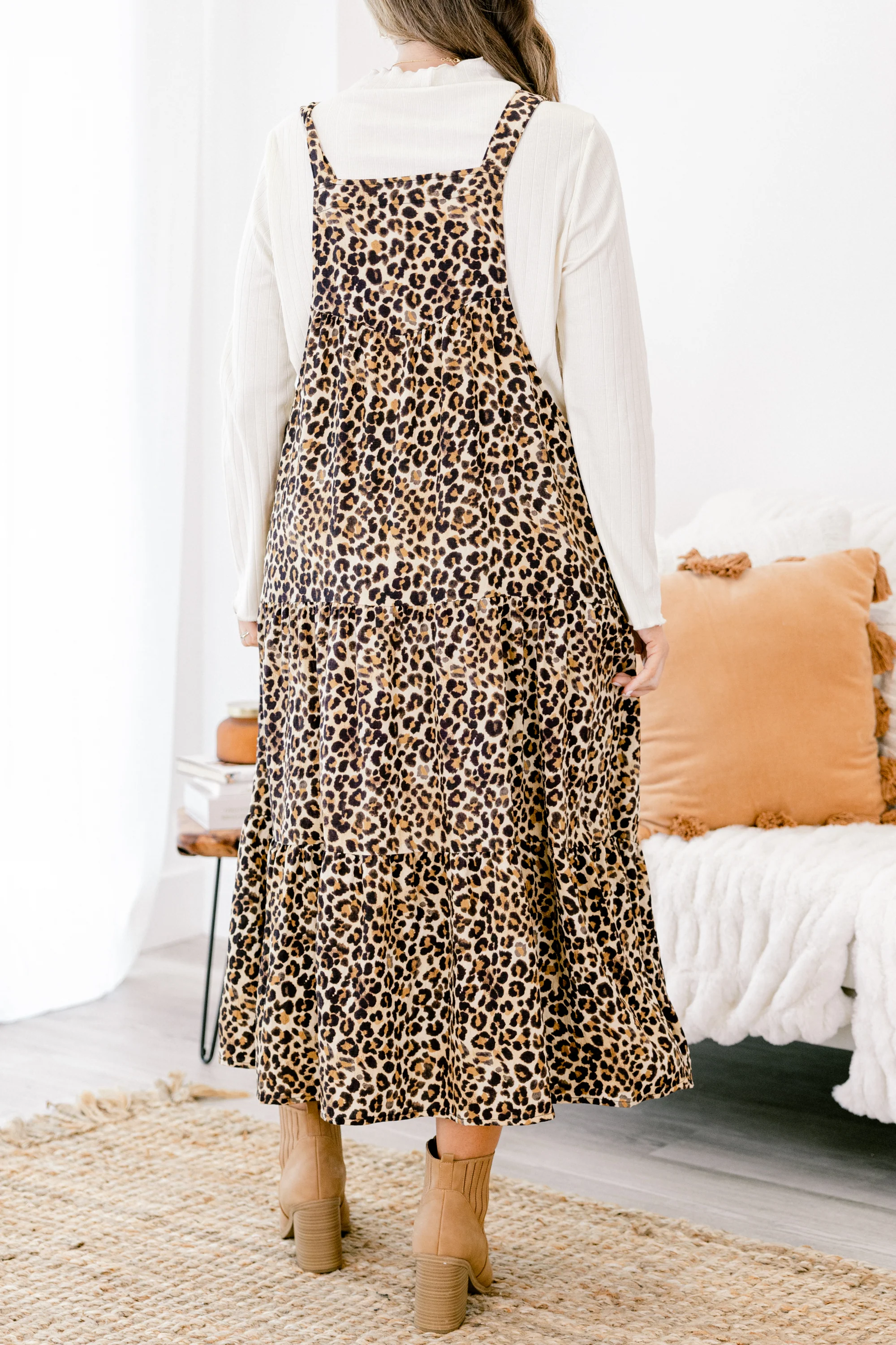 Got To Dance Dress, Brown Leopard - Giverhouse