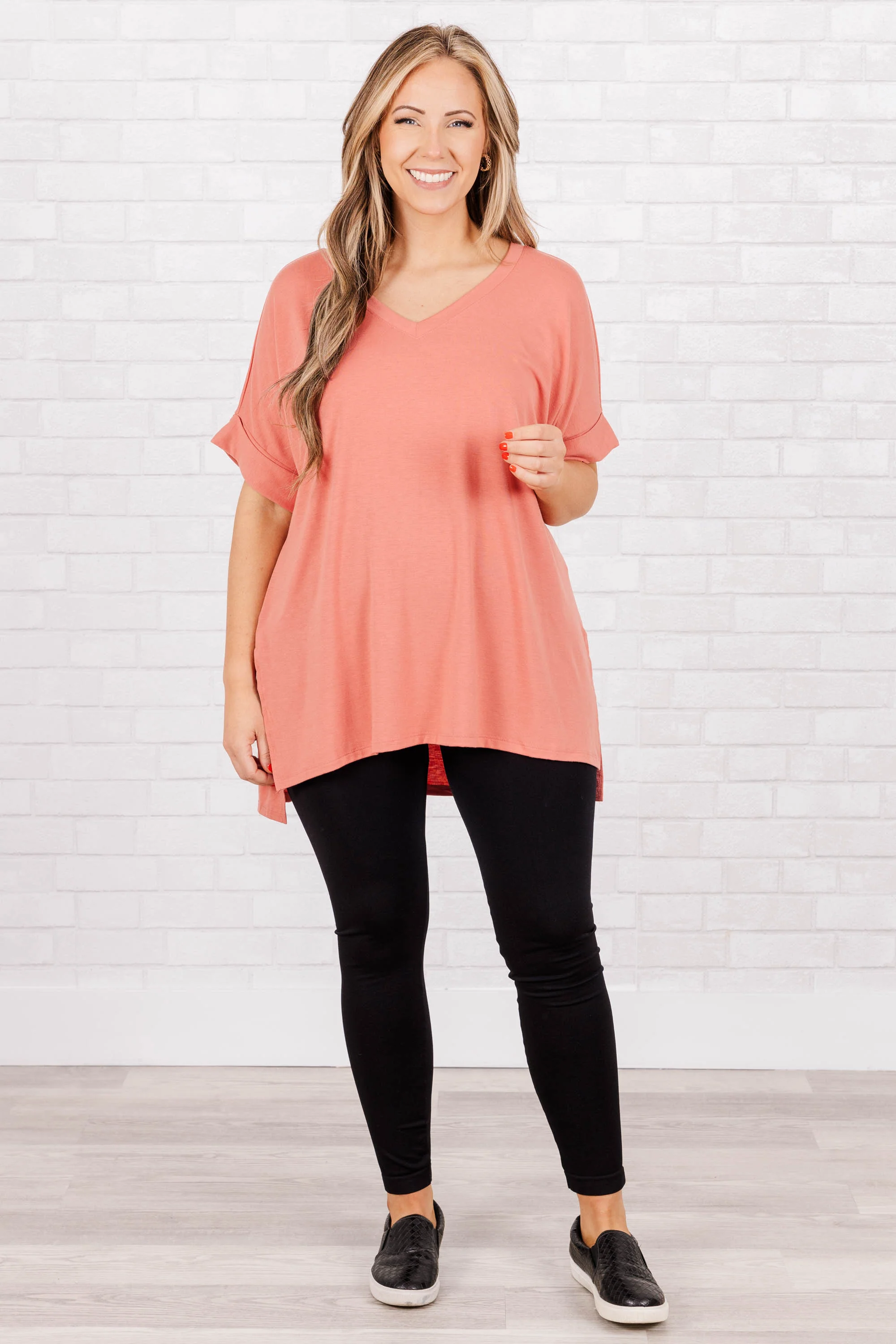 Comfy Travels Top, Ash Rose - Giverhouse