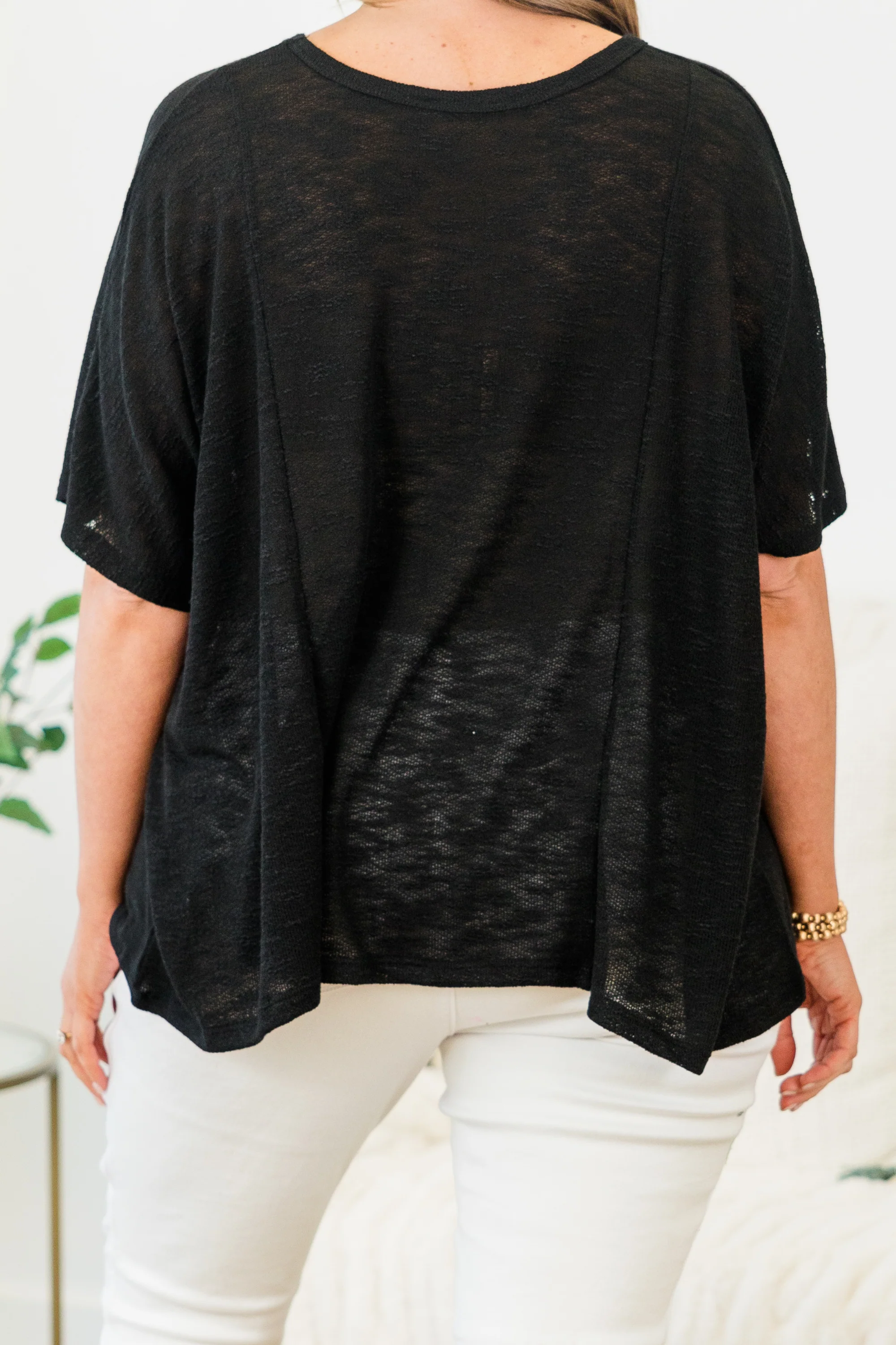 What Is The Call Top, Black - Giverhouse