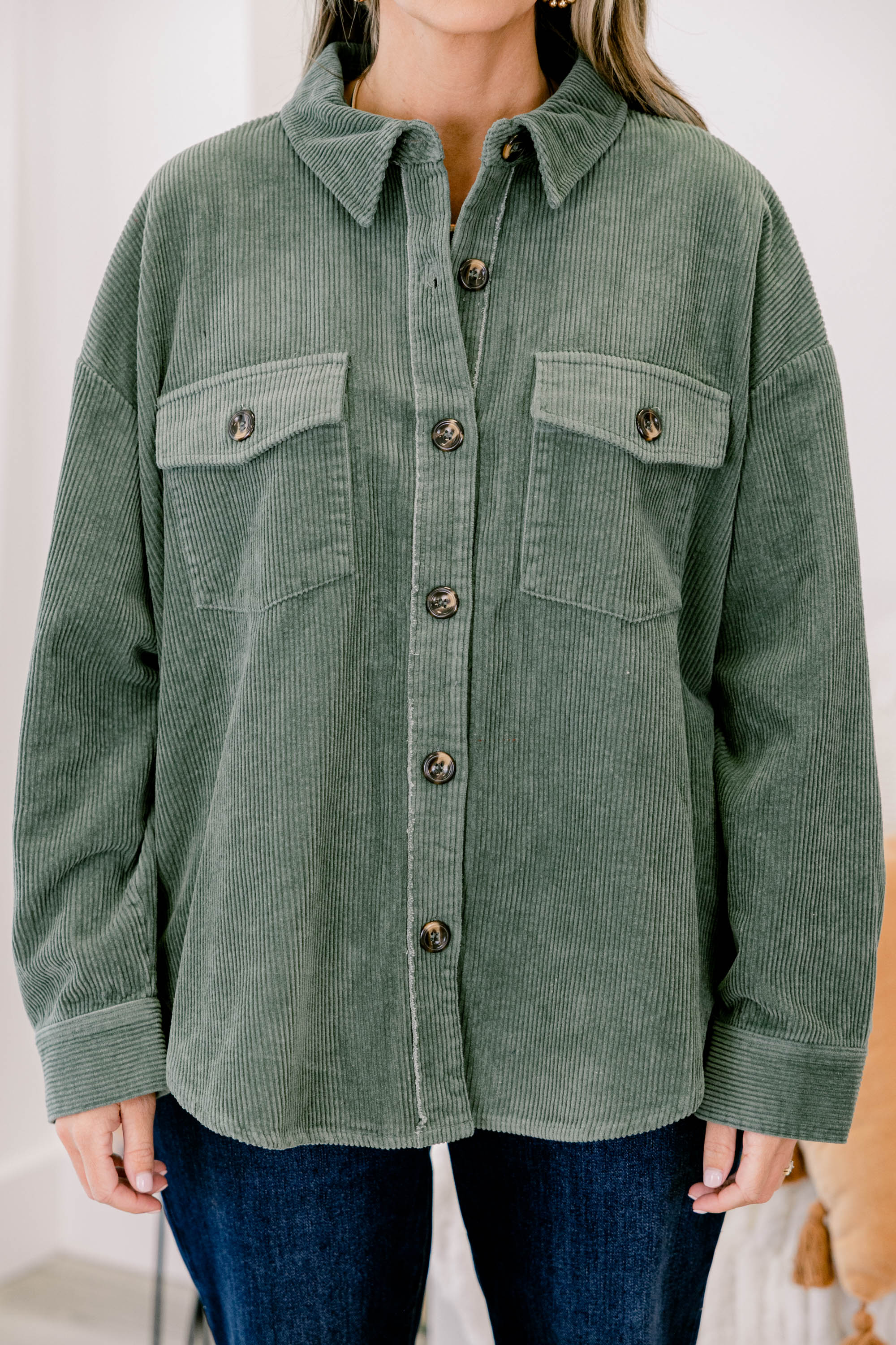 Nature Lover Shacket, Olive - Giverhouse