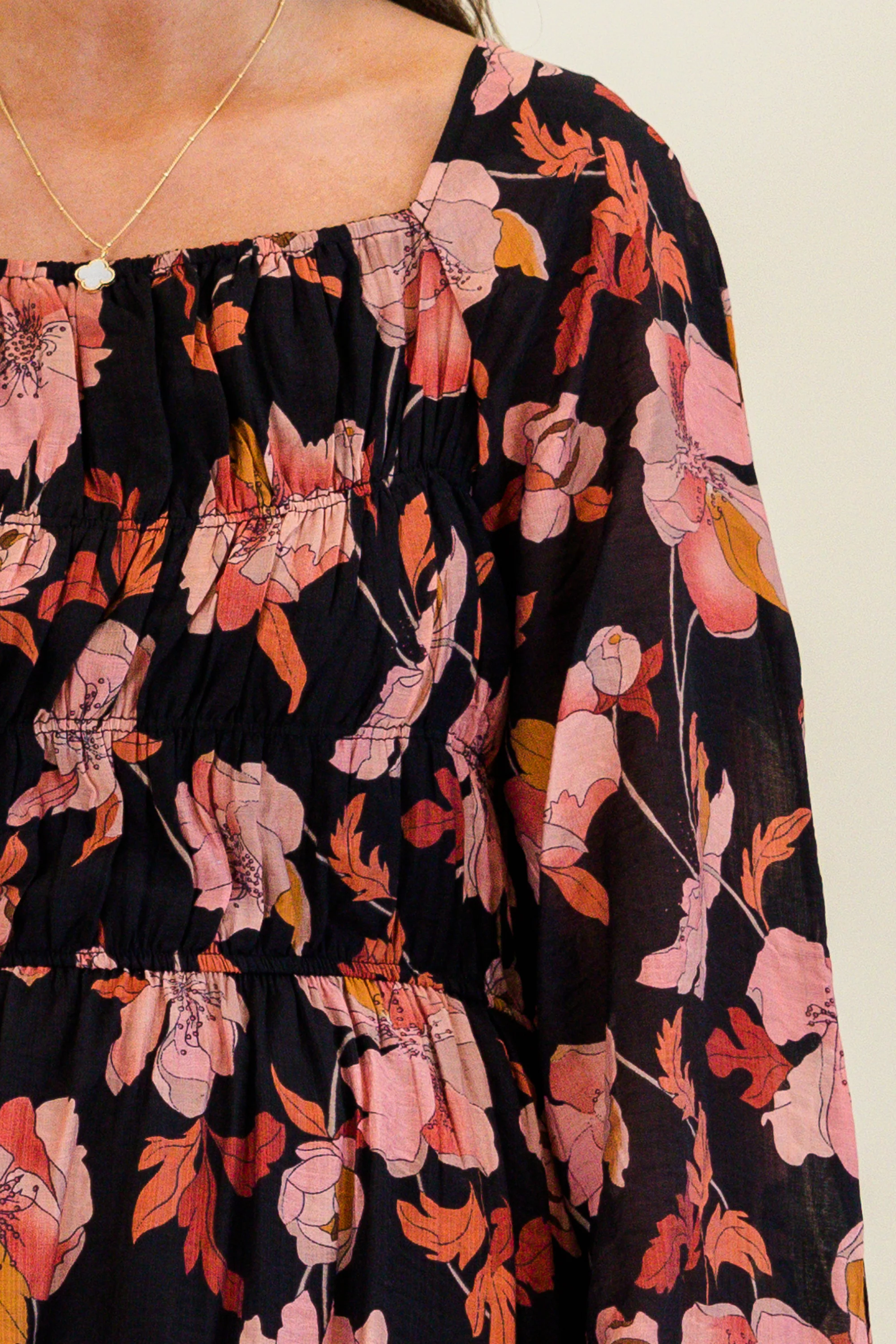 Never Too Early Midi Dress, Black - Giverhouse