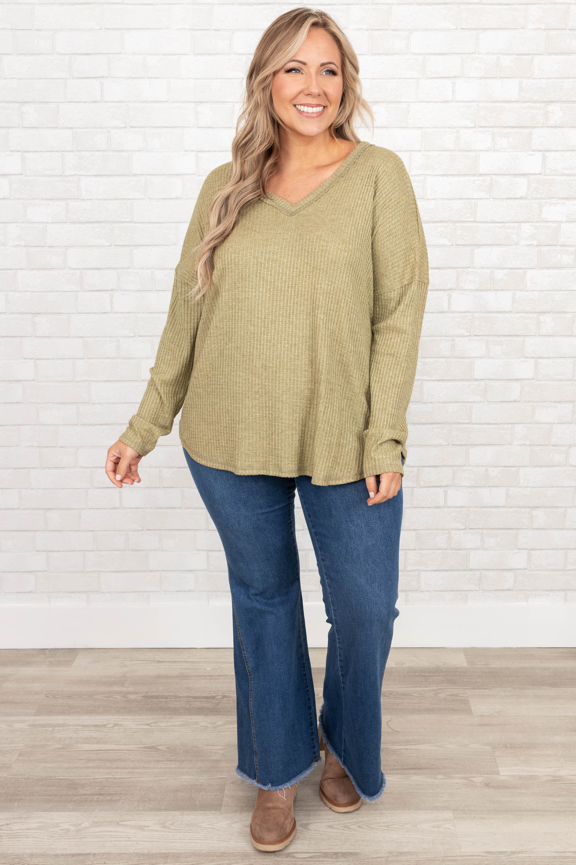 New Rules Coming Top, Olive - Giverhouse