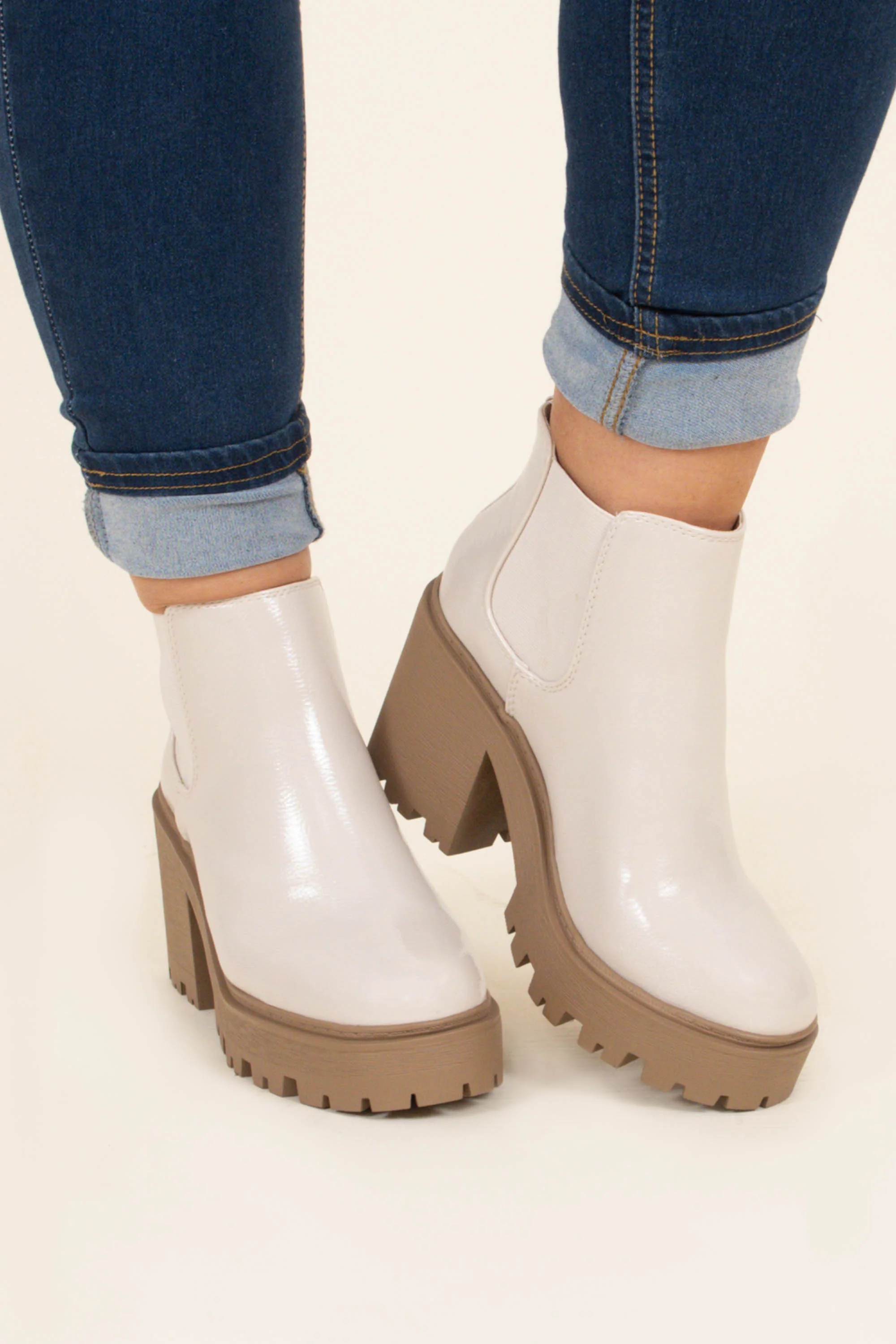 Napa Nights Boots, Bone - Giverhouse