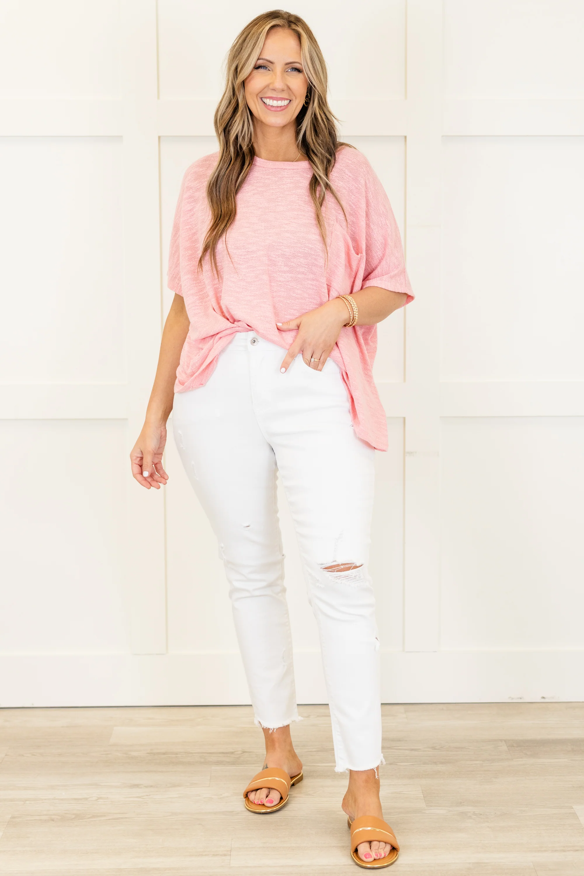 Maybe, Maybe Not Jeans, White - Giverhouse