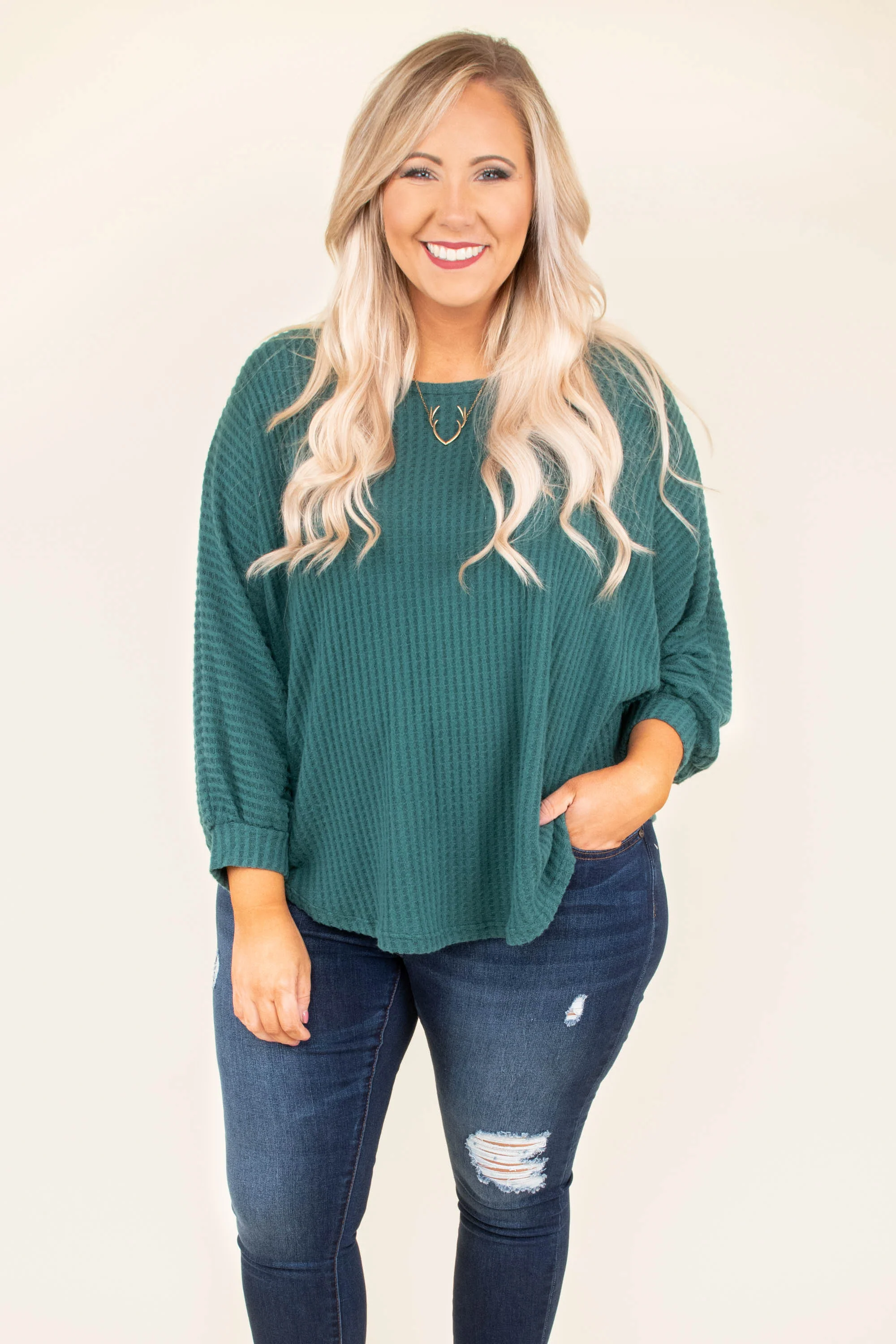 Southwest Dreams Sweater, Teal - Giverhouse