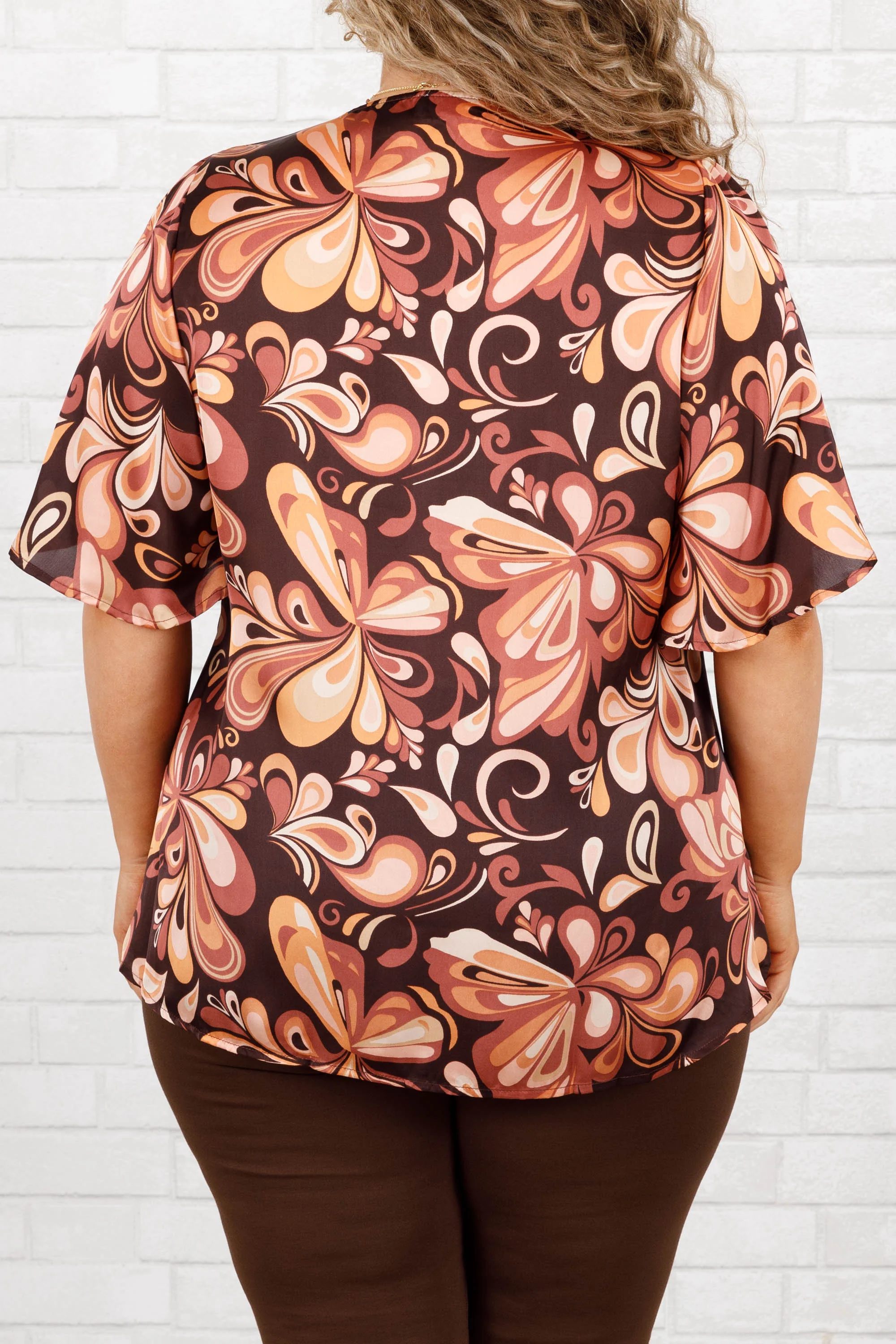 Everything Counts Top, Chocolate - Giverhouse